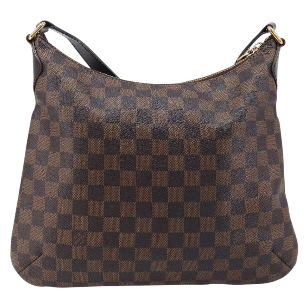 LOUIS VUITTON Damier Ebene Bloomsbury PM Shoulder Bag N42251 LV Auth ep16096