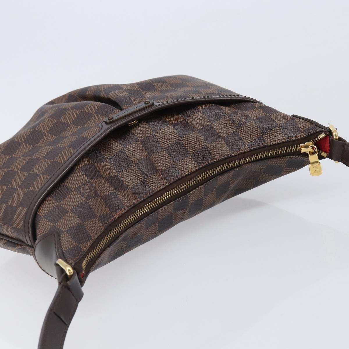 LOUIS VUITTON Damier Ebene Bloomsbury PM Shoulder Bag N42251 LV Auth ep16096