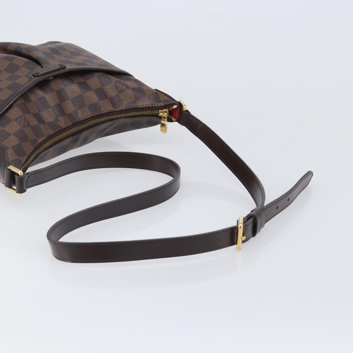 LOUIS VUITTON Damier Ebene Bloomsbury PM Shoulder Bag N42251 LV Auth ep16096