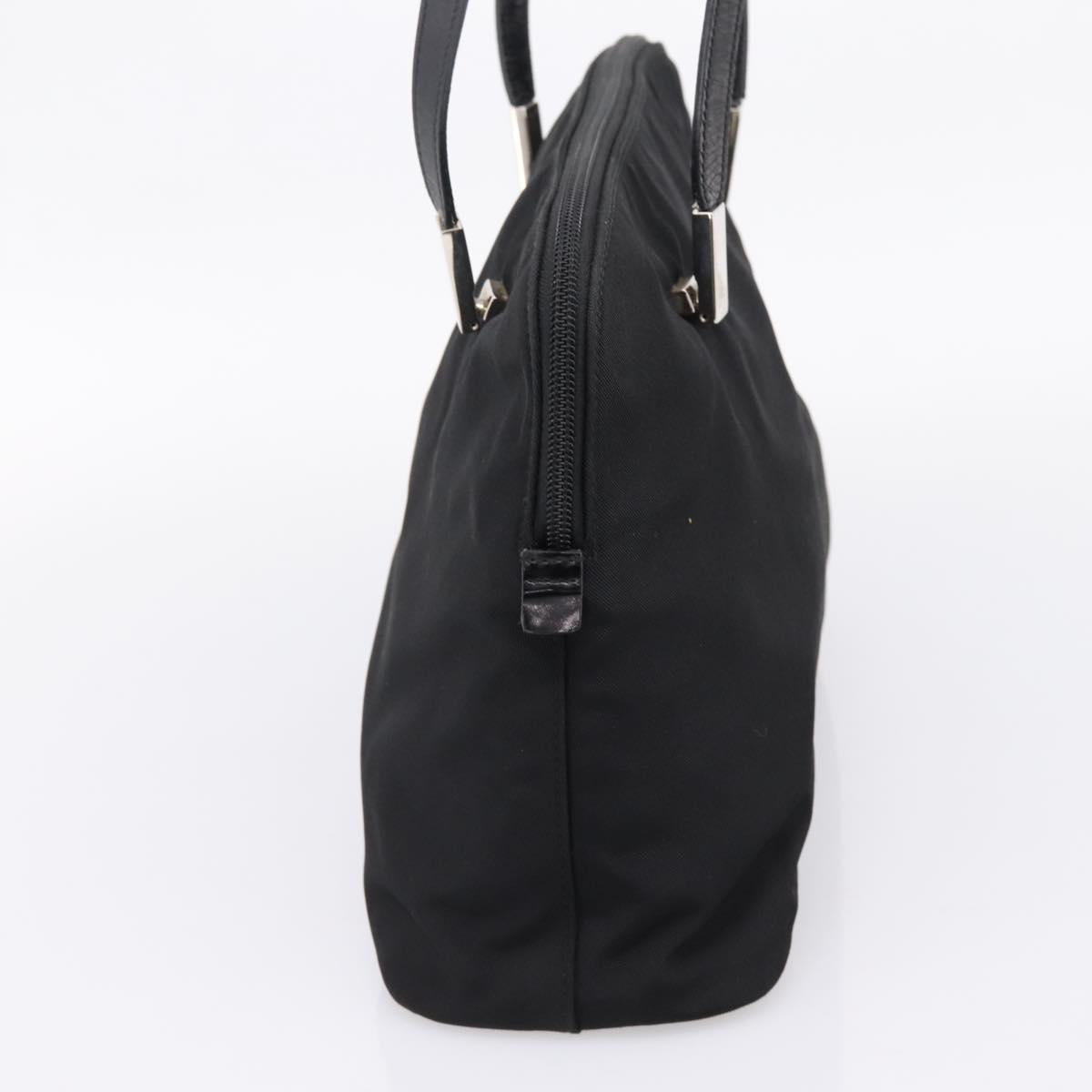 GUCCI Shoulder Bag Nylon Black Silver 002 1038 Auth ep16102