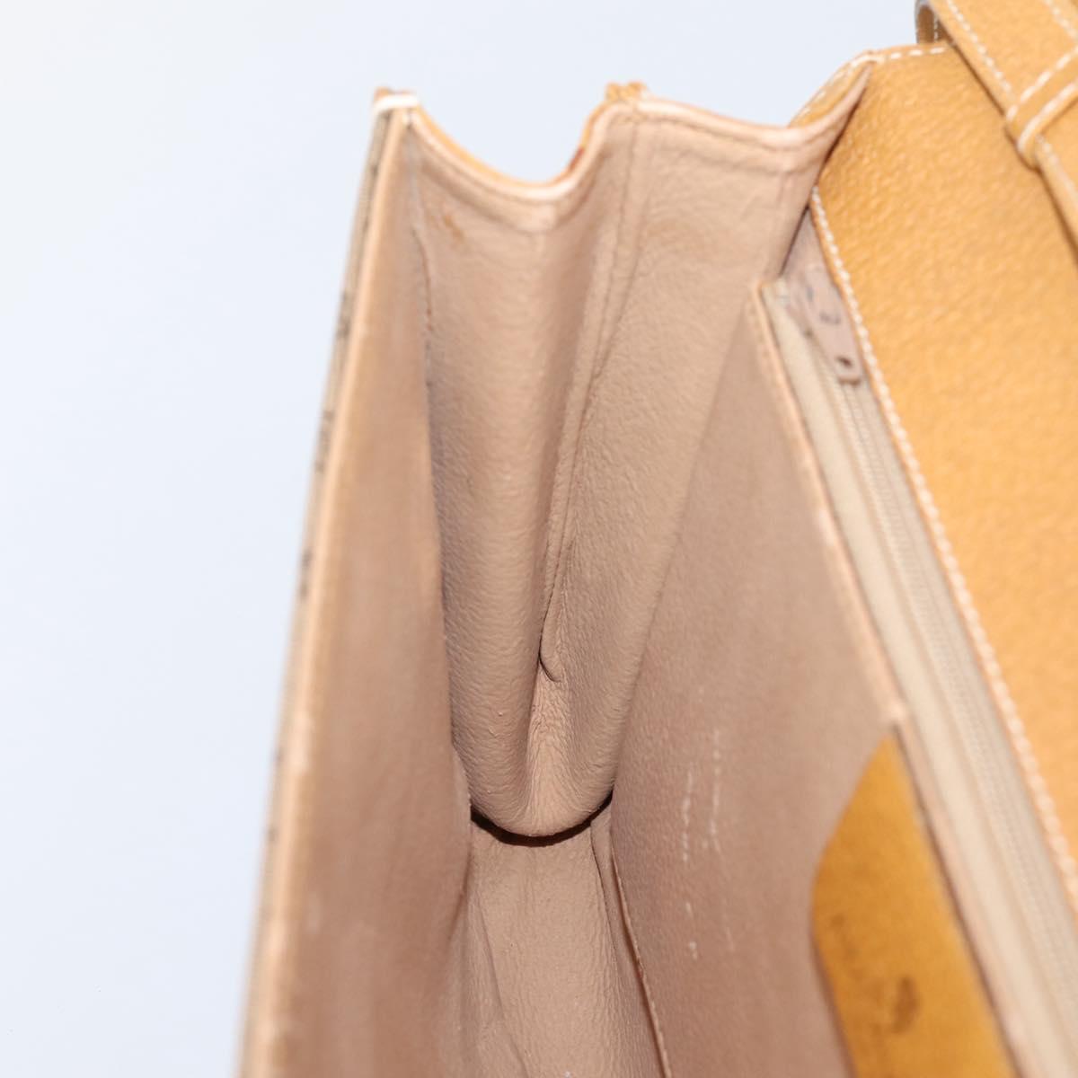 GUCCI Micro GG Supreme Shoulder Bag PVC Beige Gold 904 02 050 Auth ep16103