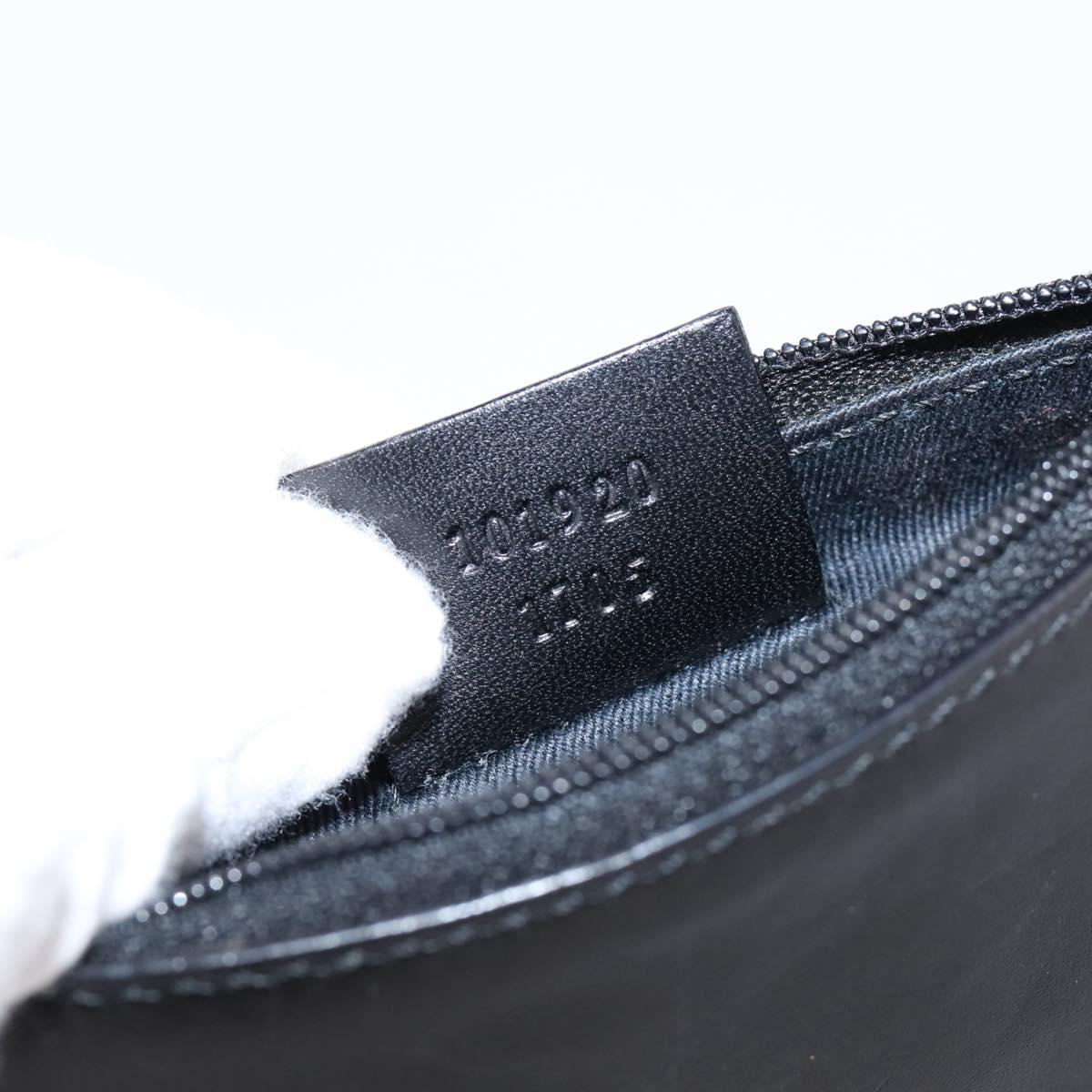 GUCCI GG Canvas Tote Bag Black 101920 Auth ep16104