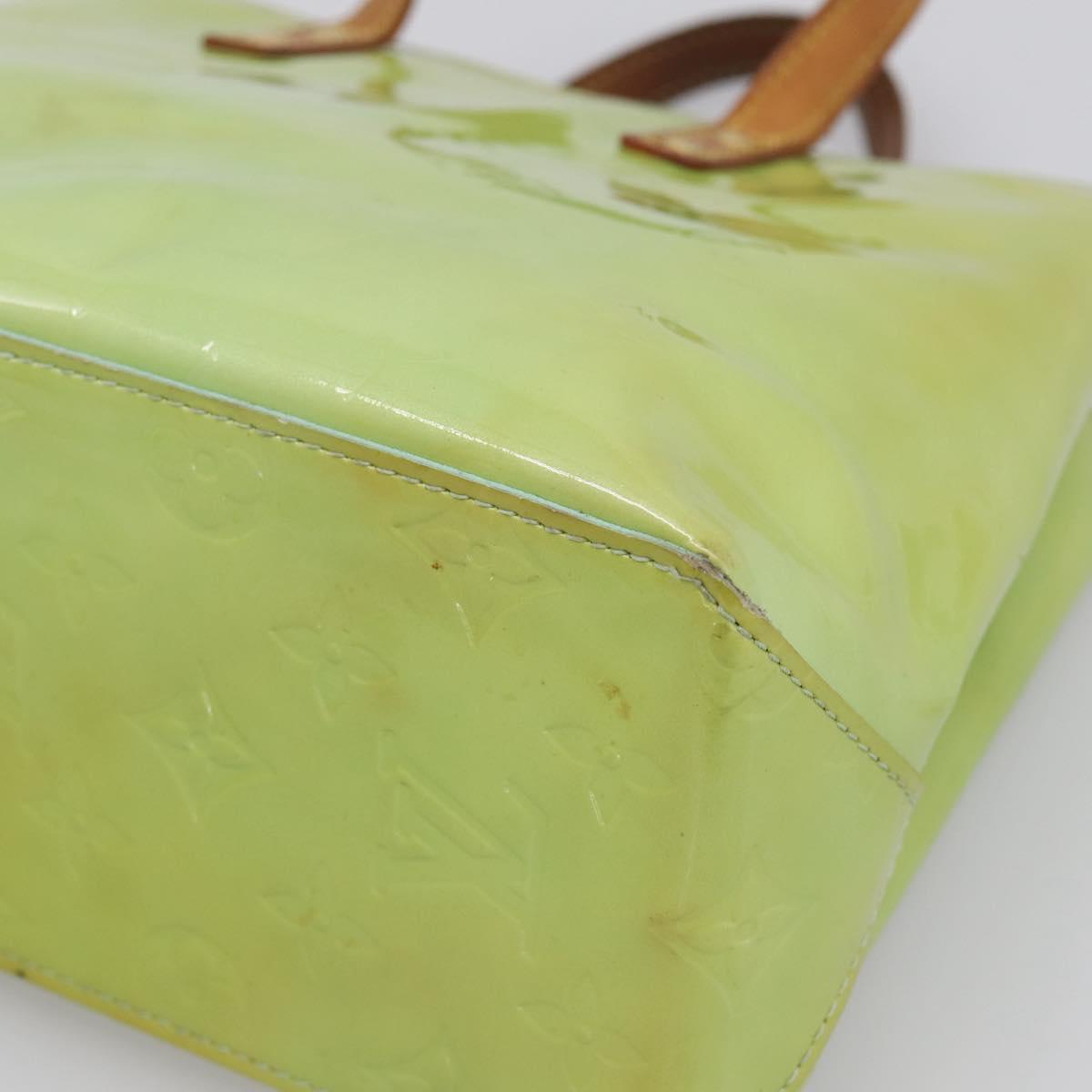 LOUIS VUITTON Monogram Vernis Reade PM Bag Peppermint M91307 LV Auth ep16109