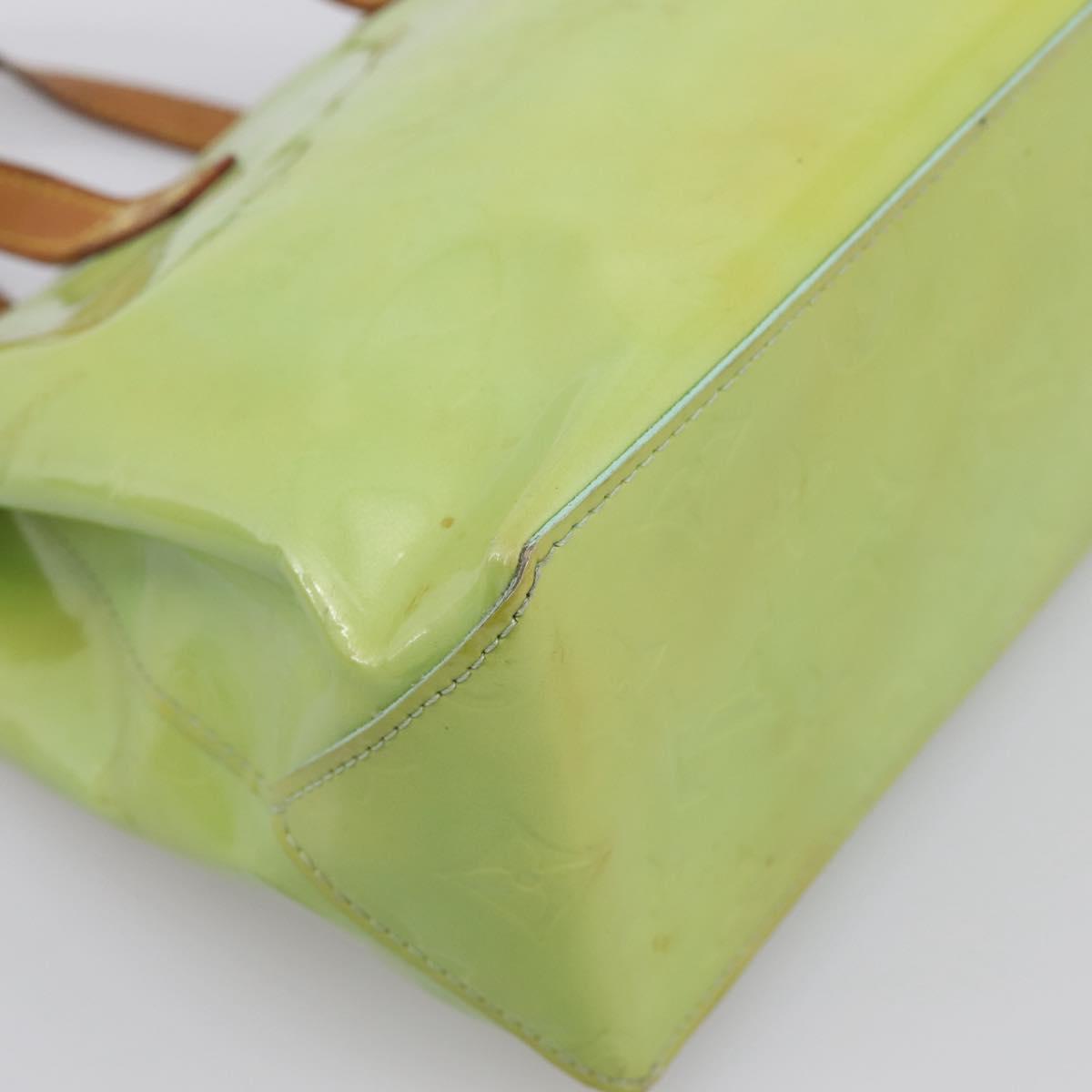 LOUIS VUITTON Monogram Vernis Reade PM Bag Peppermint M91307 LV Auth ep16109
