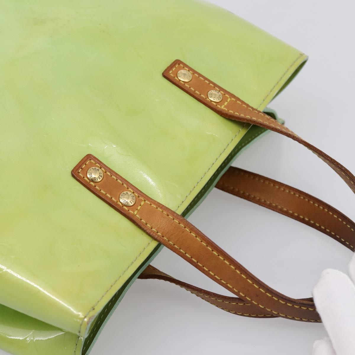 LOUIS VUITTON Monogram Vernis Reade PM Bag Peppermint M91307 LV Auth ep16109