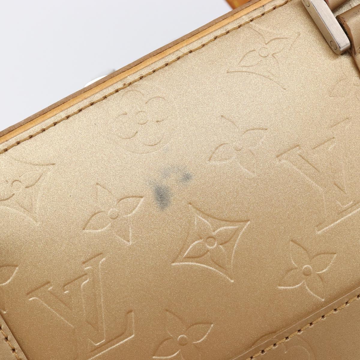 LOUIS VUITTON Monogram Mat Malden Hand Bag Amble M55137 LV Auth ep16122