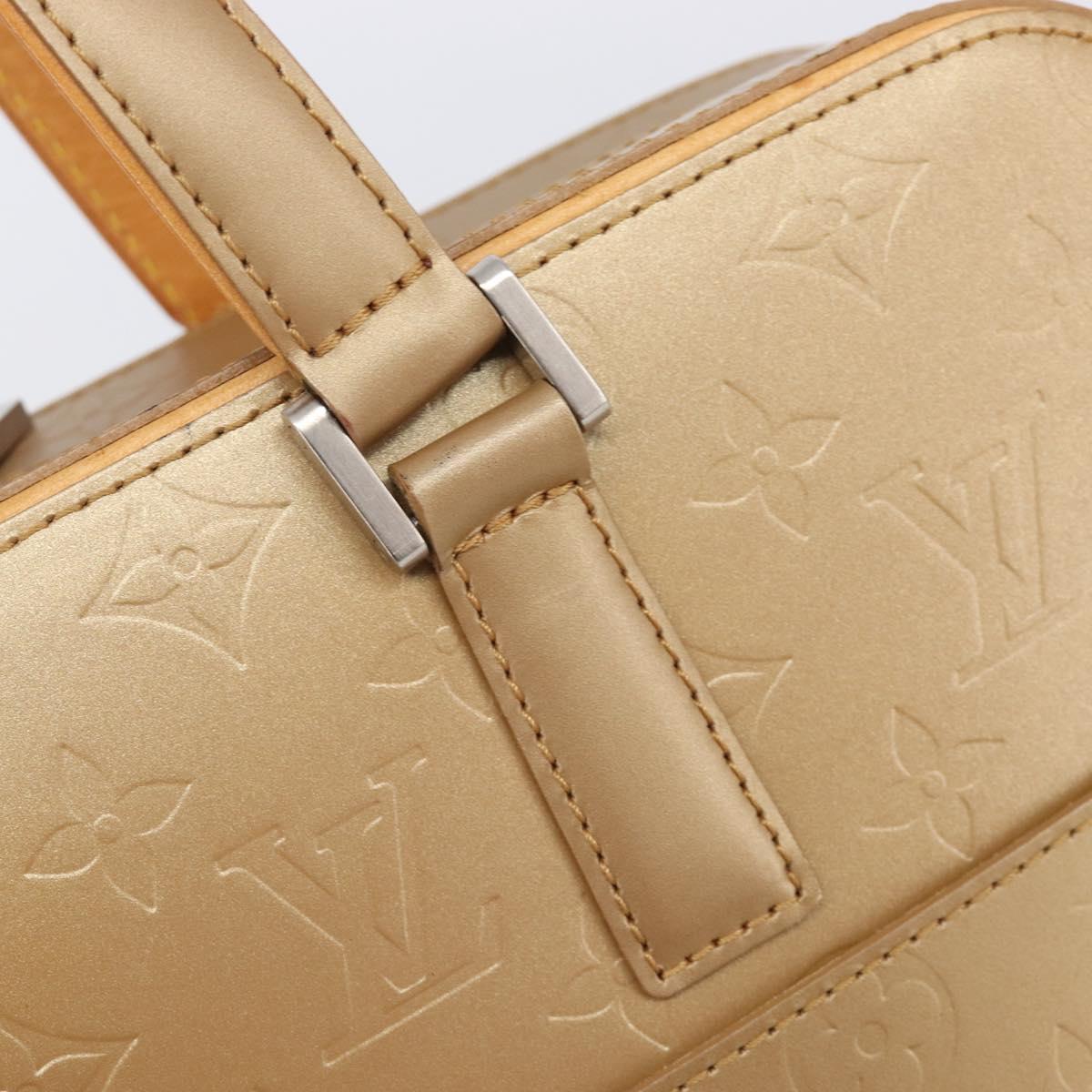 LOUIS VUITTON Monogram Mat Malden Hand Bag Amble M55137 LV Auth ep16122