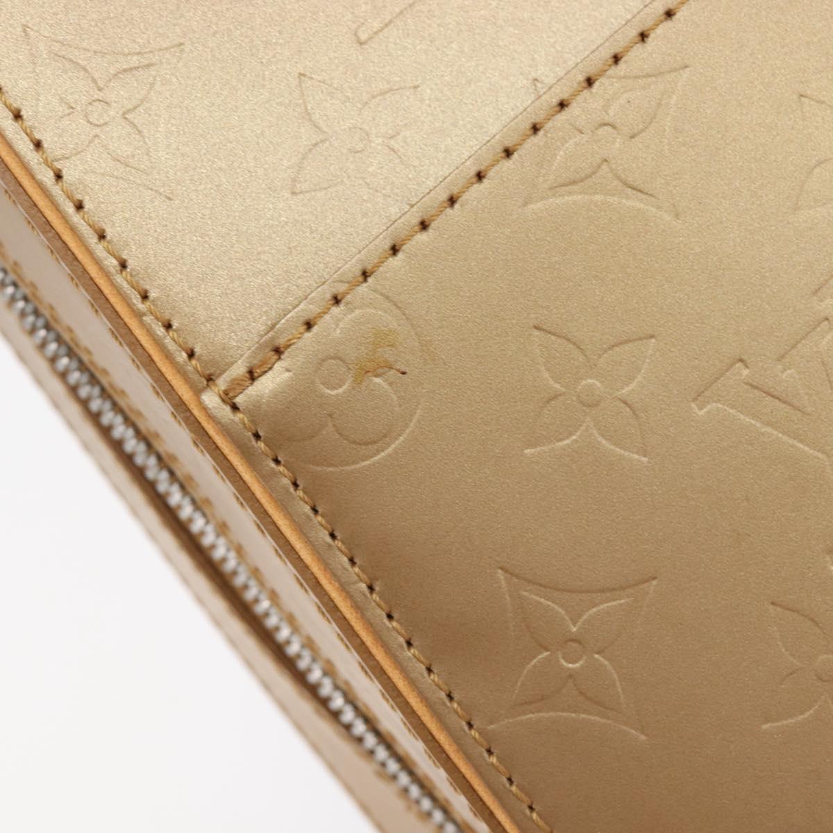 LOUIS VUITTON Monogram Mat Malden Hand Bag Amble M55137 LV Auth ep16122
