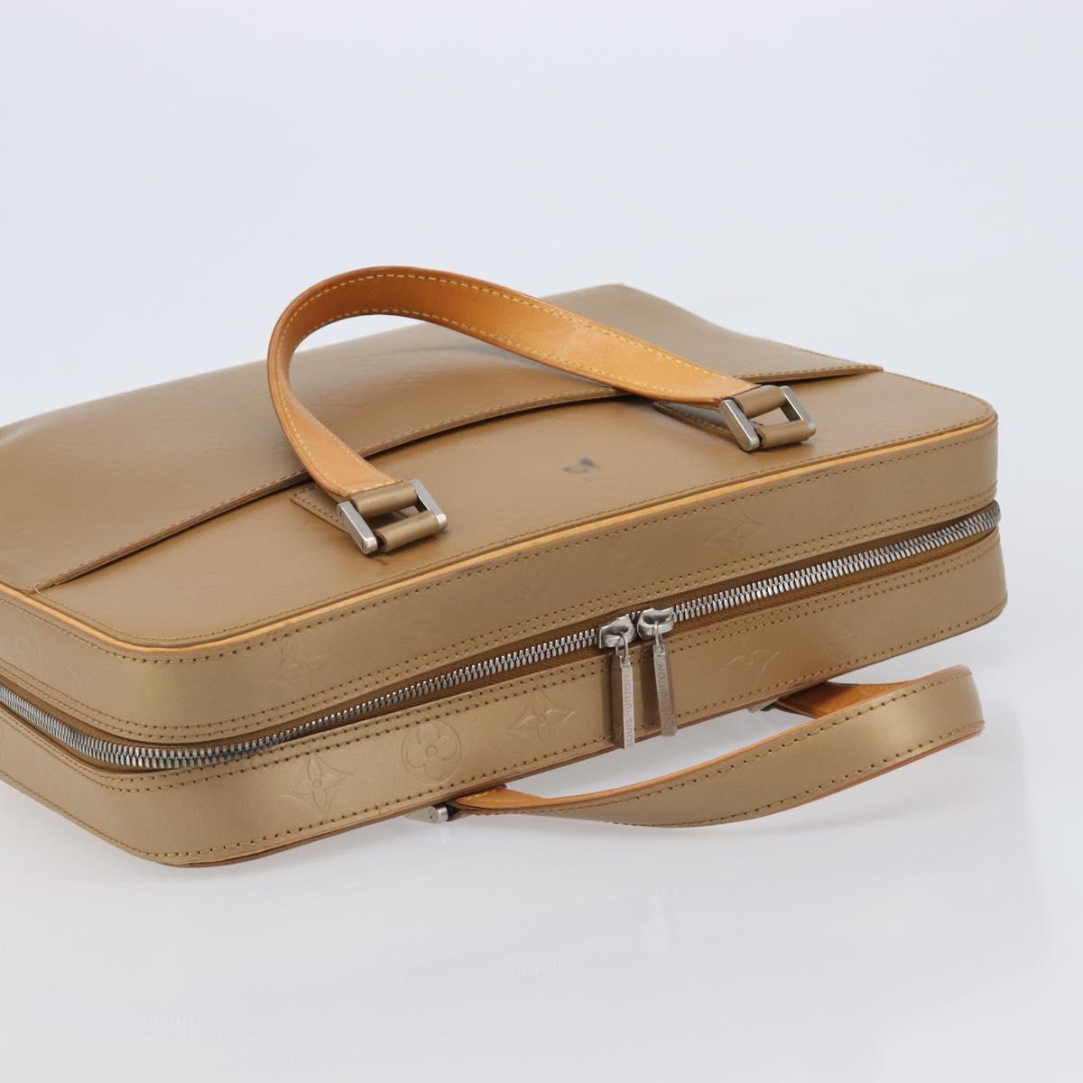 LOUIS VUITTON Monogram Mat Malden Hand Bag Amble M55137 LV Auth ep16122