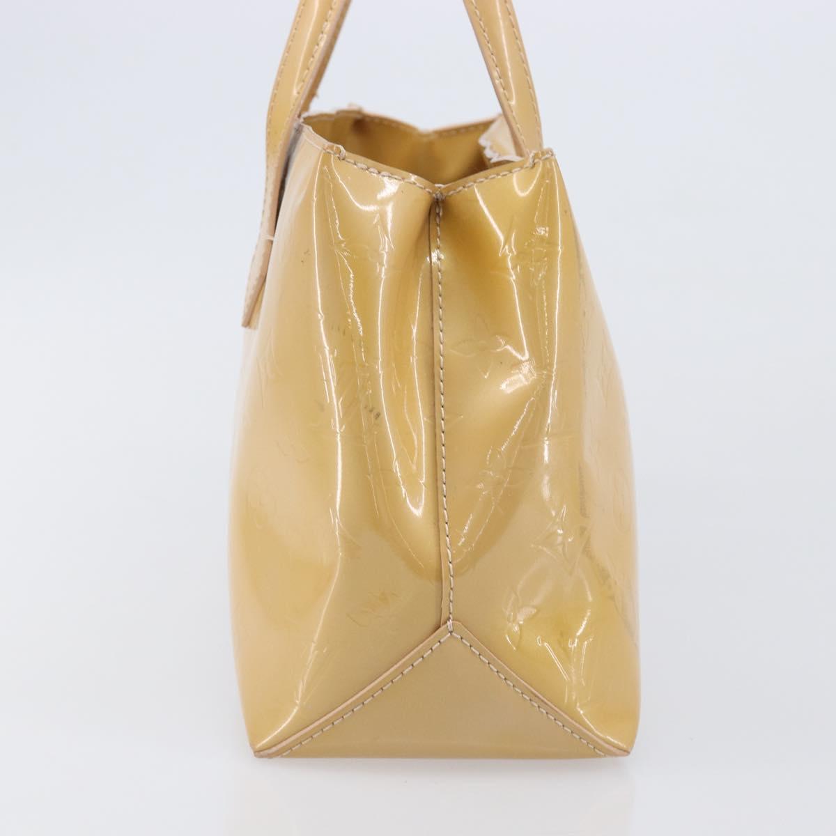 LOUIS VUITTON Monogram Vernis Wilshire PM Rose Flowlantern M91642 Auth ep16131