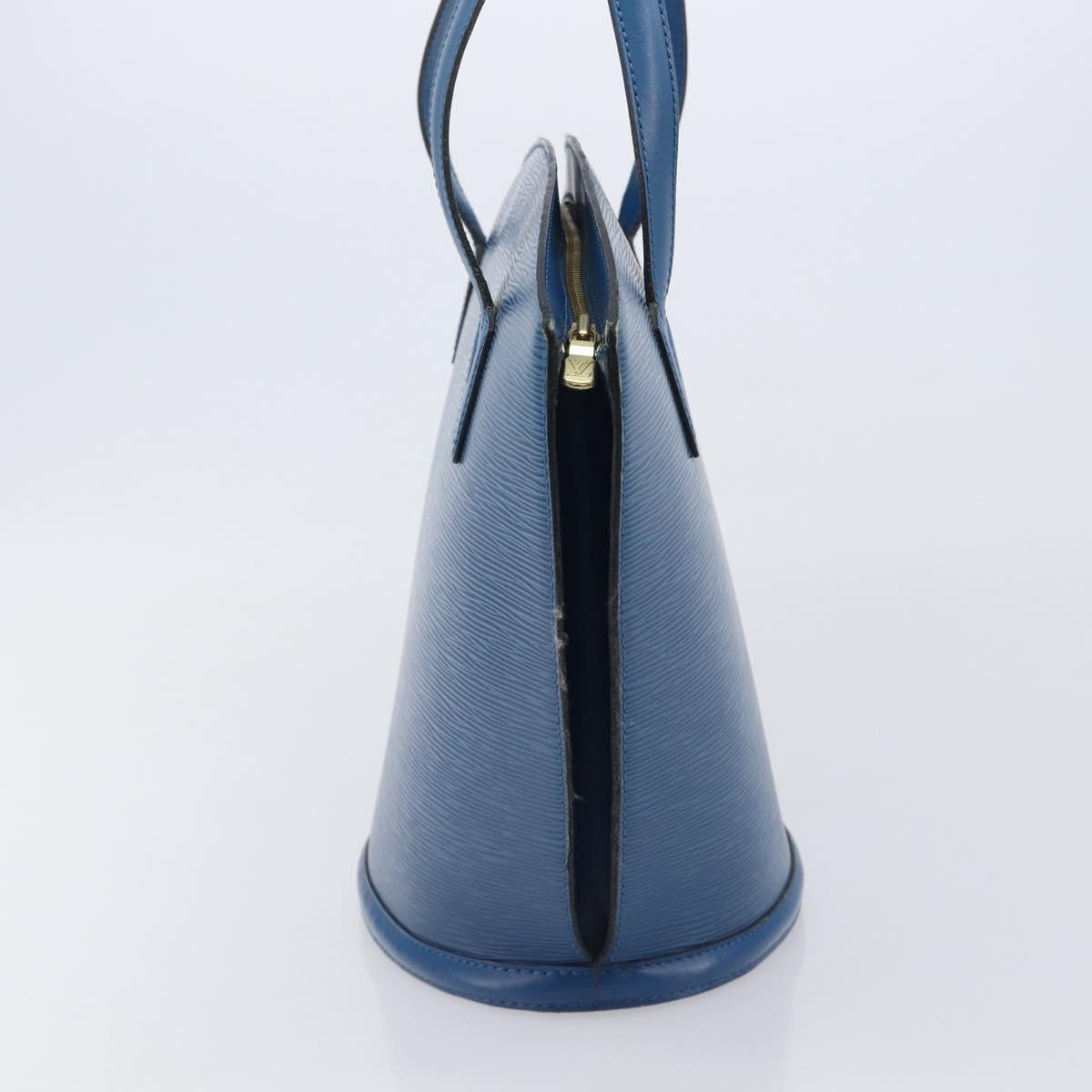 LOUIS VUITTON Epi Saint Jacques Shopping Shoulder Bag Blue M52275 Auth ep16132
