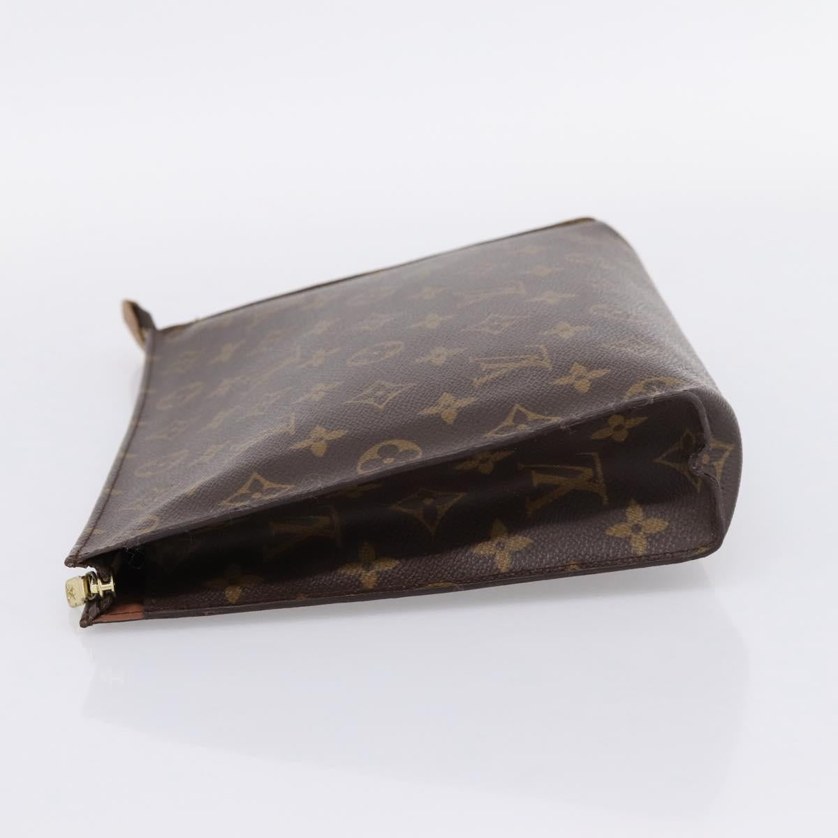 LOUIS VUITTON Monogram Poche Toilette 26 Pouch M47542 LV Auth ep16135A