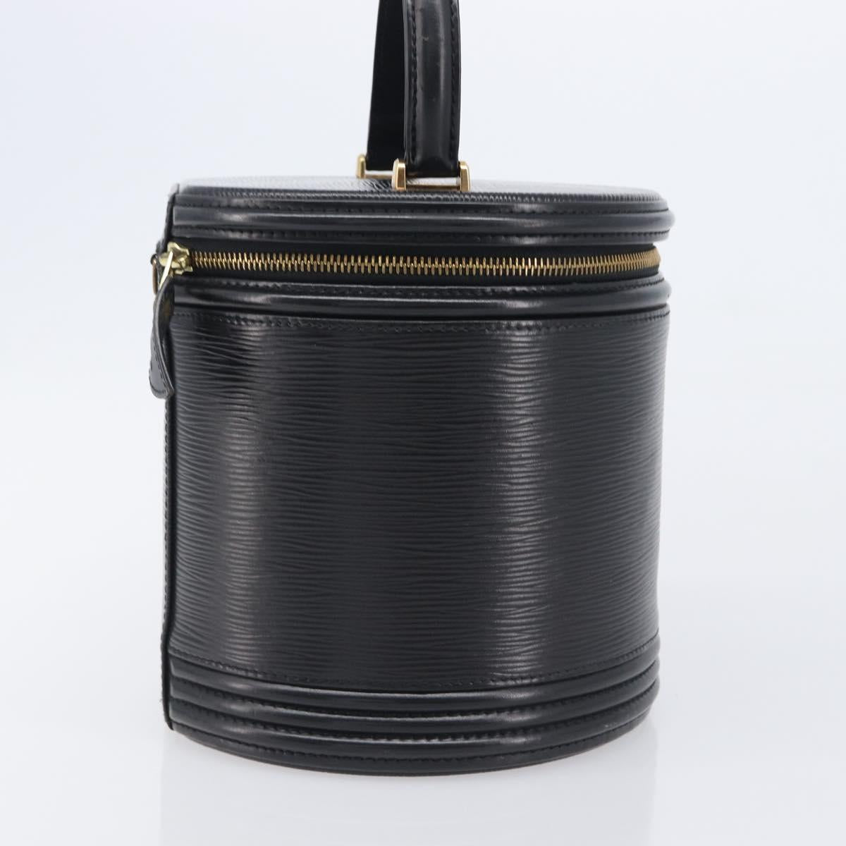 LOUIS VUITTON Epi Cannes Hand Bag Black M48032 LV Auth ep16138