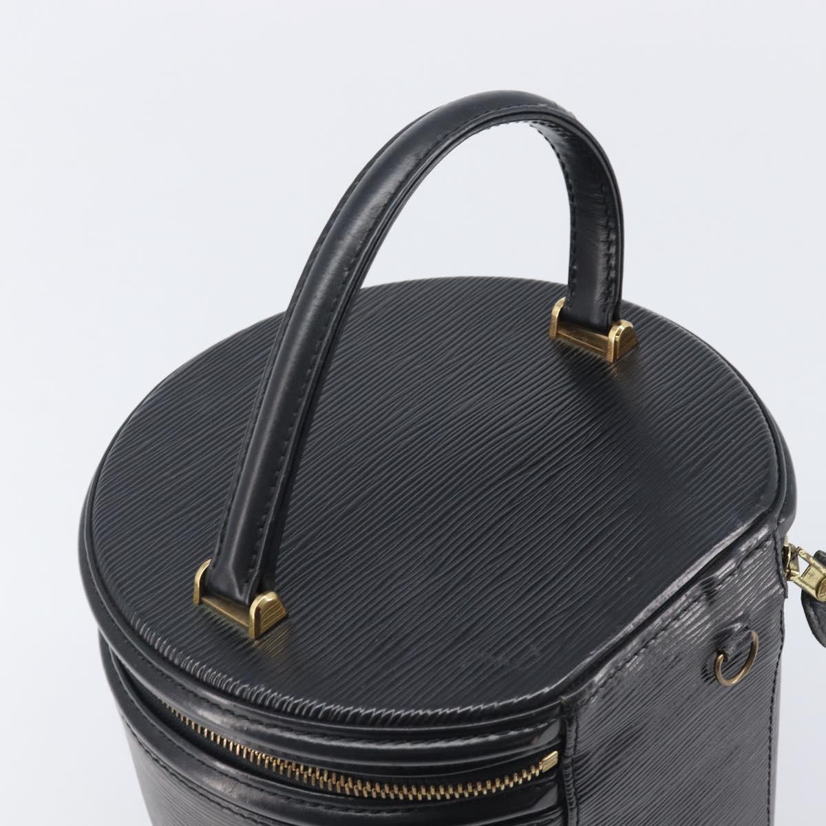 LOUIS VUITTON Epi Cannes Hand Bag Black M48032 LV Auth ep16138