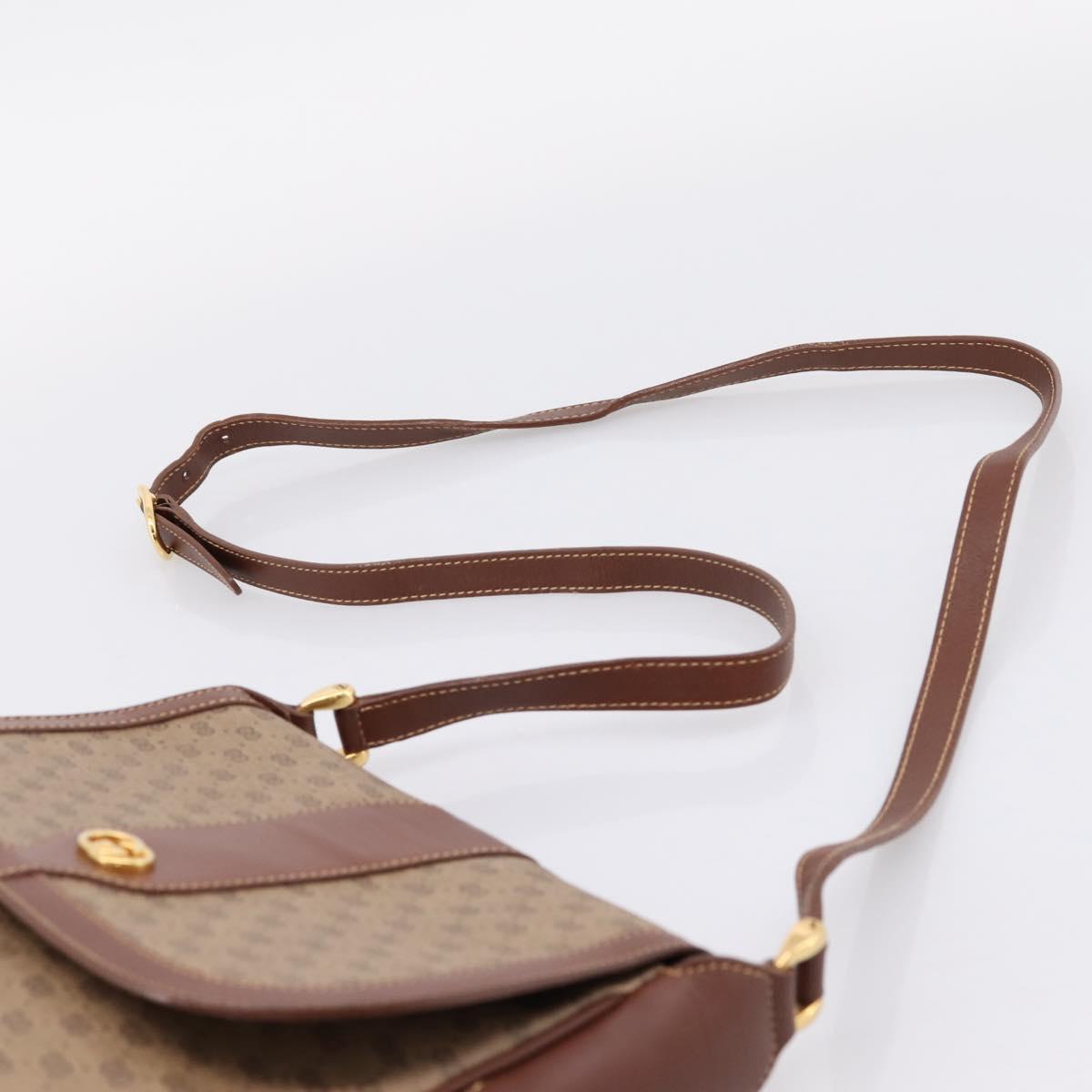 GUCCI Micro GG Supreme Shoulder Bag PVC Beige Gold 001 116 4425 Auth ep16145