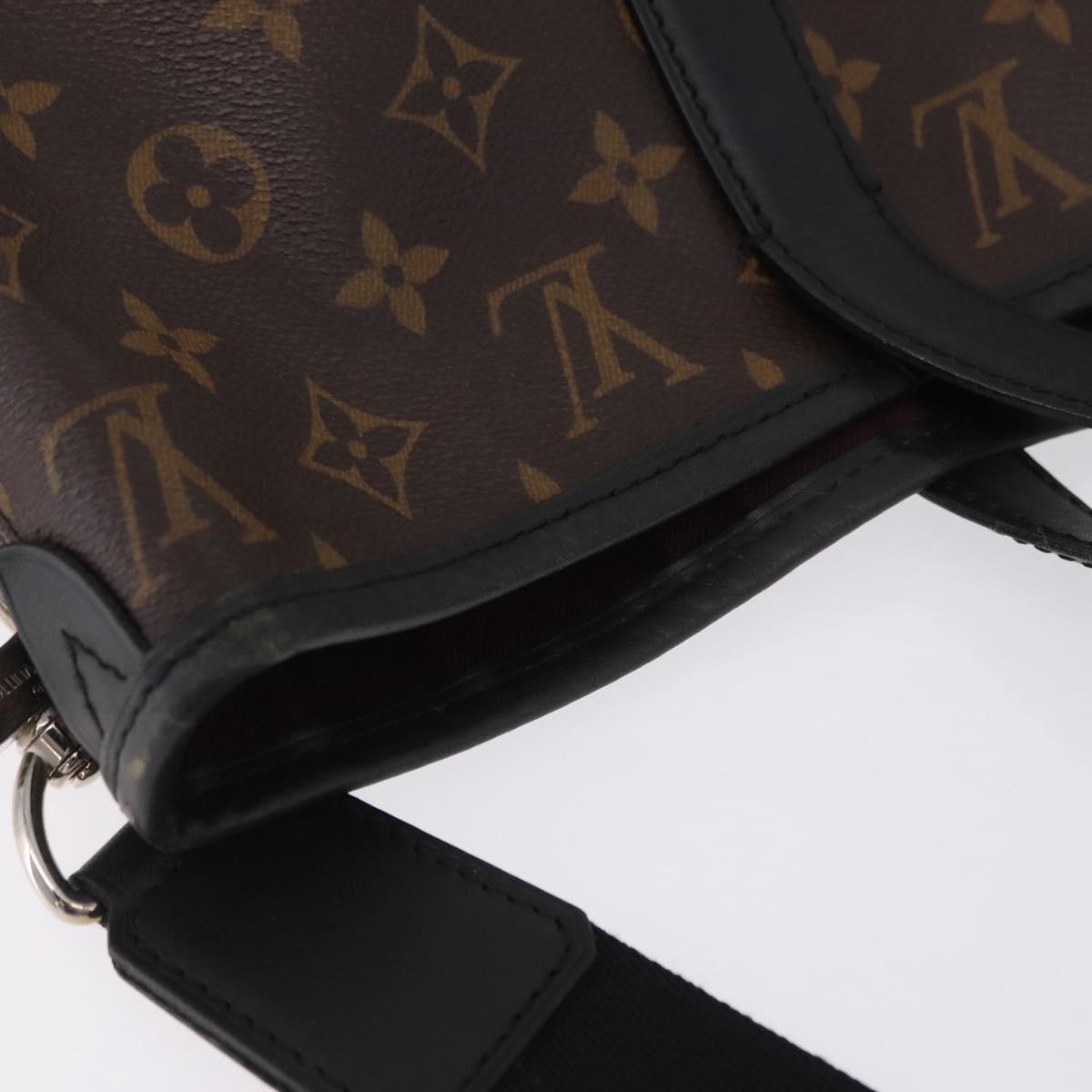 LOUIS VUITTON Monogram Macassar Davis Tote Bag M56708 LV Auth ep16146A