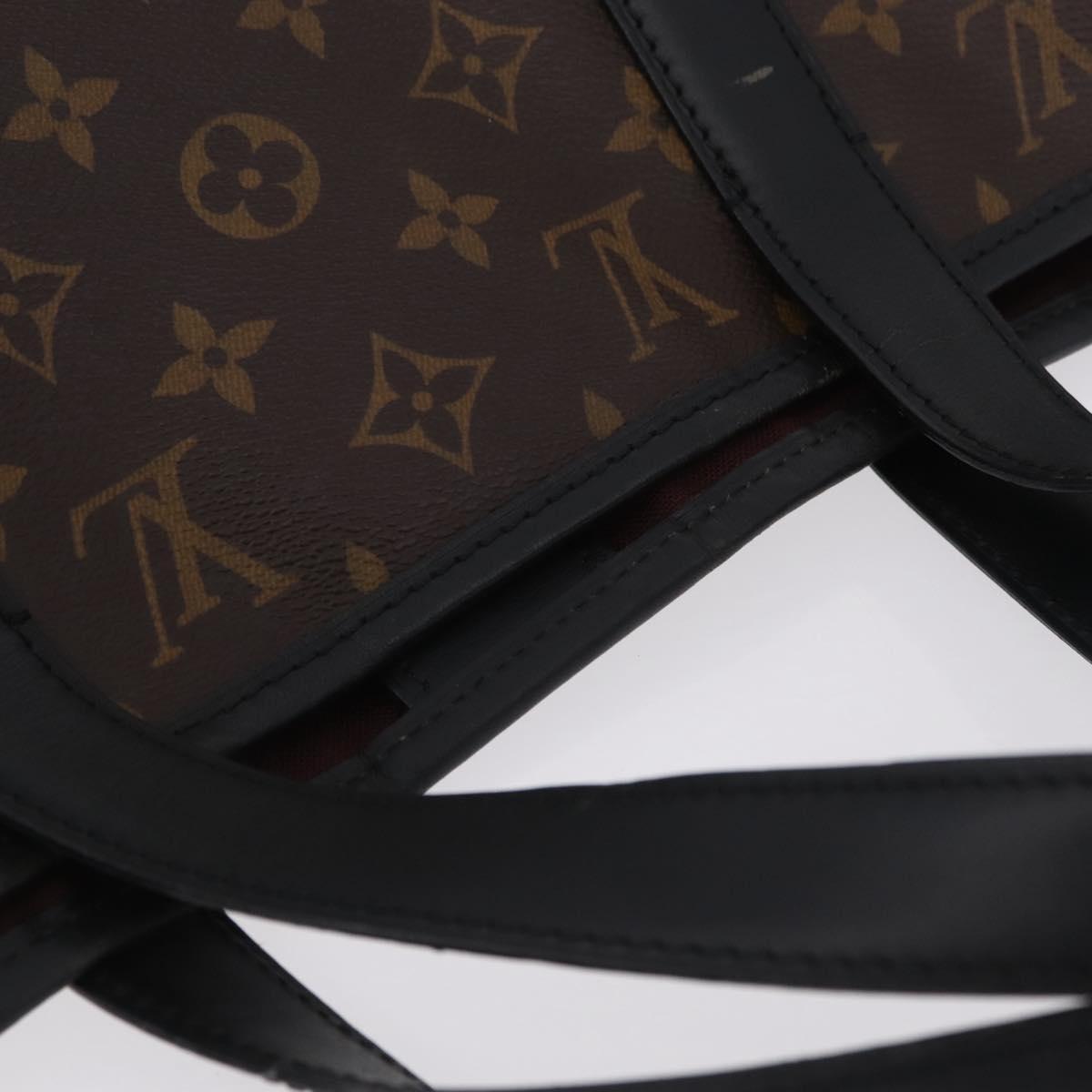 LOUIS VUITTON Monogram Macassar Davis Tote Bag M56708 LV Auth ep16146A
