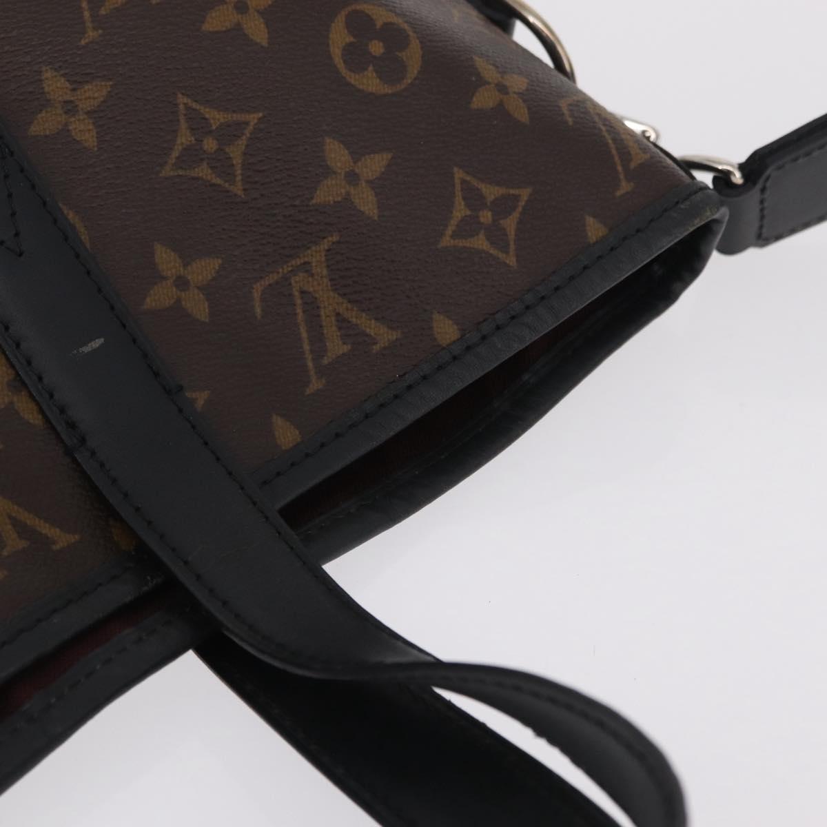 LOUIS VUITTON Monogram Macassar Davis Tote Bag M56708 LV Auth ep16146A