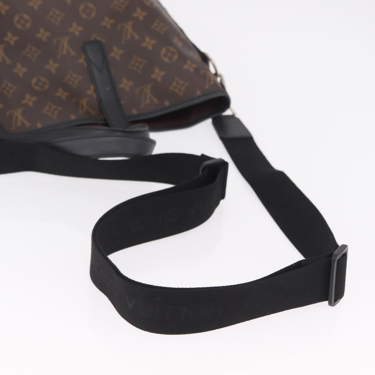 LOUIS VUITTON Monogram Macassar Davis Tote Bag M56708 LV Auth ep16146A