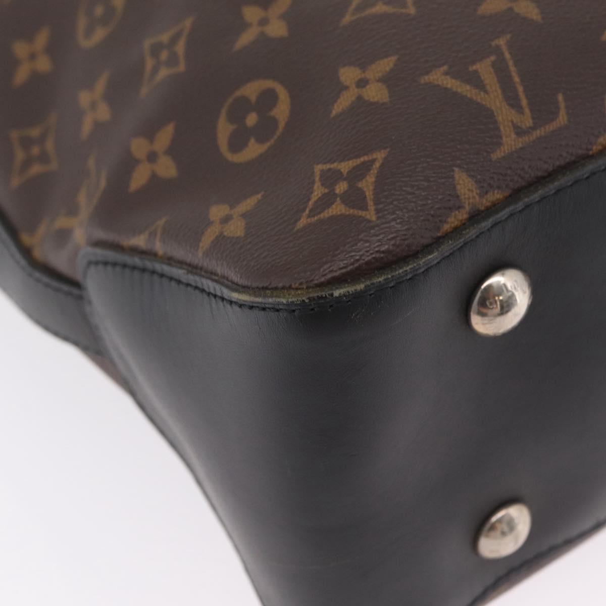 LOUIS VUITTON Monogram Macassar Davis Tote Bag M56708 LV Auth ep16146A