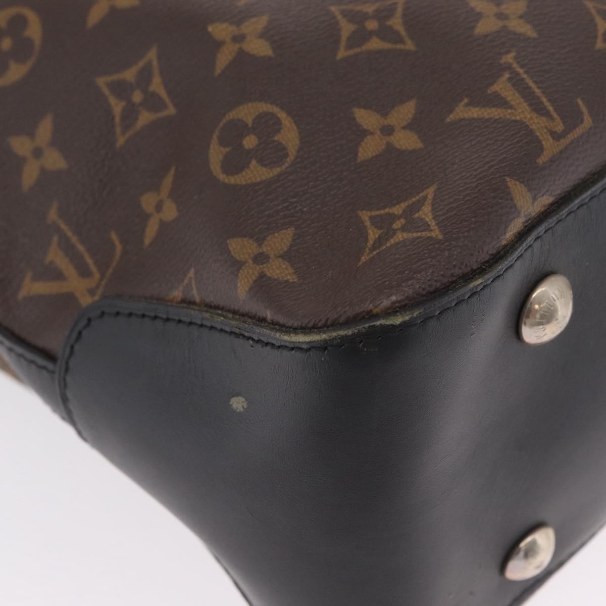 LOUIS VUITTON Monogram Macassar Davis Tote Bag M56708 LV Auth ep16146A