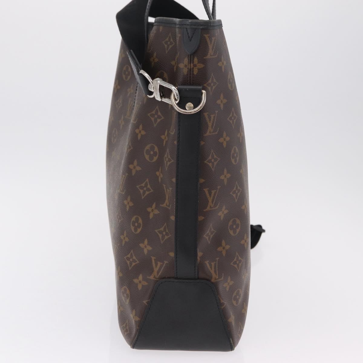 LOUIS VUITTON Monogram Macassar Davis Tote Bag M56708 LV Auth ep16146A