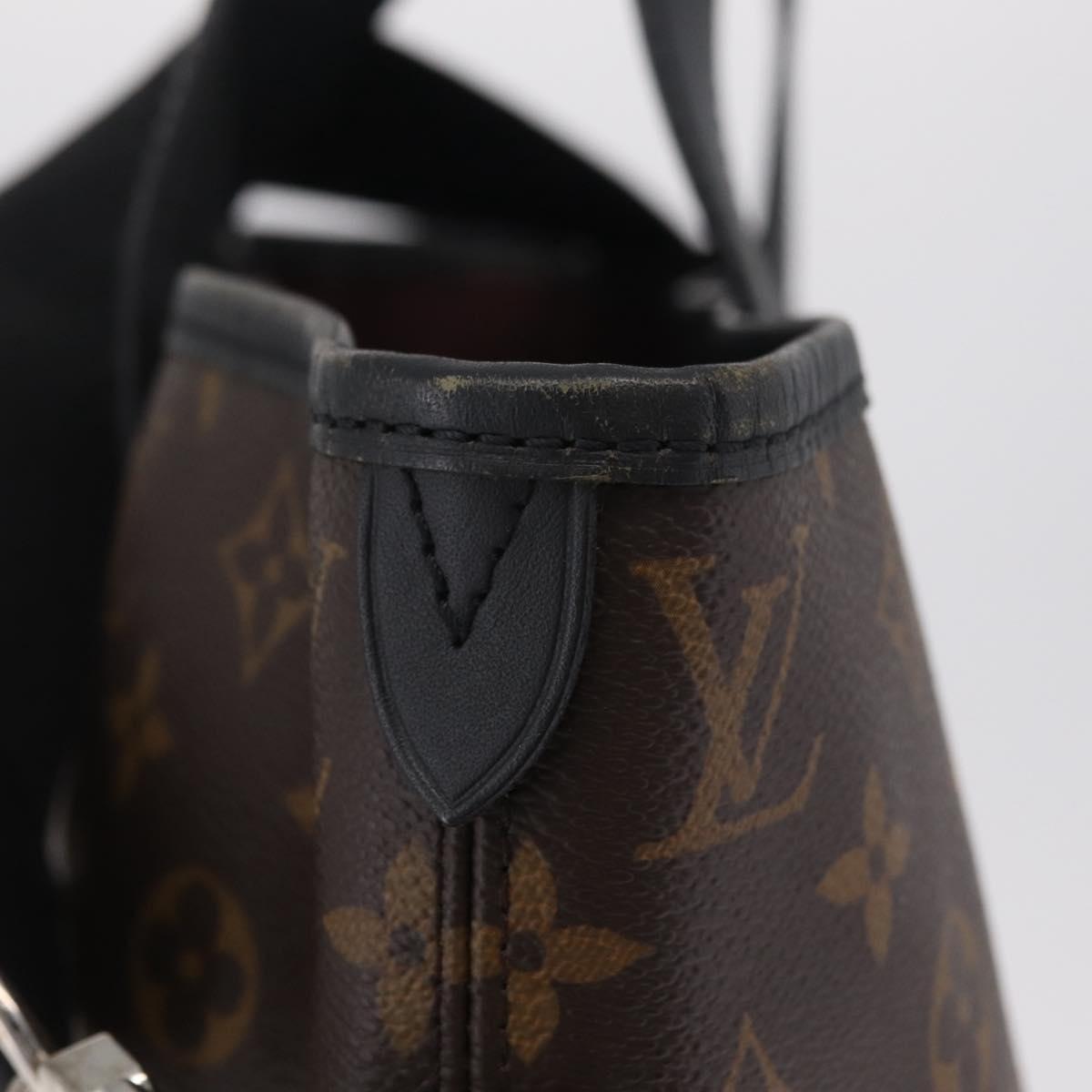 LOUIS VUITTON Monogram Macassar Davis Tote Bag M56708 LV Auth ep16146A