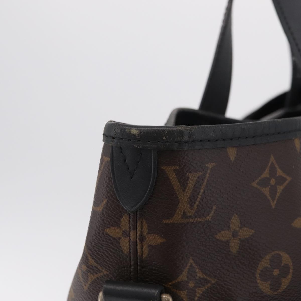 LOUIS VUITTON Monogram Macassar Davis Tote Bag M56708 LV Auth ep16146A