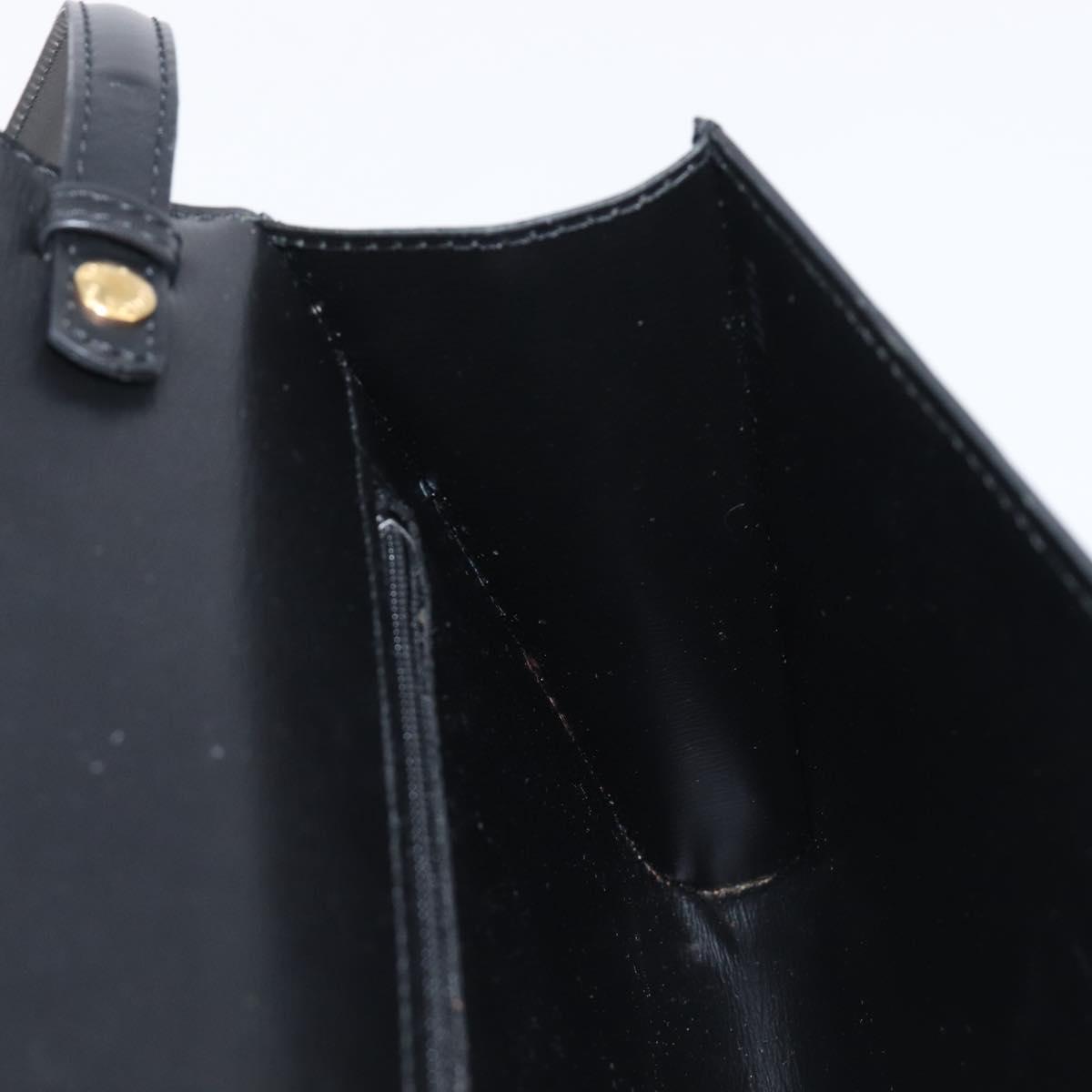 LOUIS VUITTON Epi Pochette Arche Shoulder Bag Black Noir M52572 LV Auth ep16147A