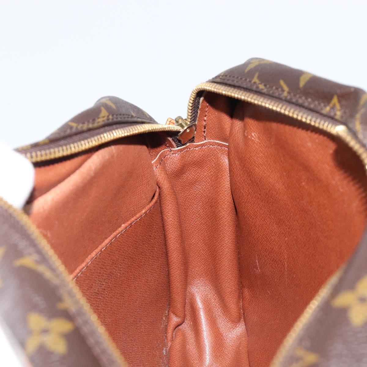 LOUIS VUITTON Monogram Compiegne 28 Clutch Bag M51845 LV Auth ep16150