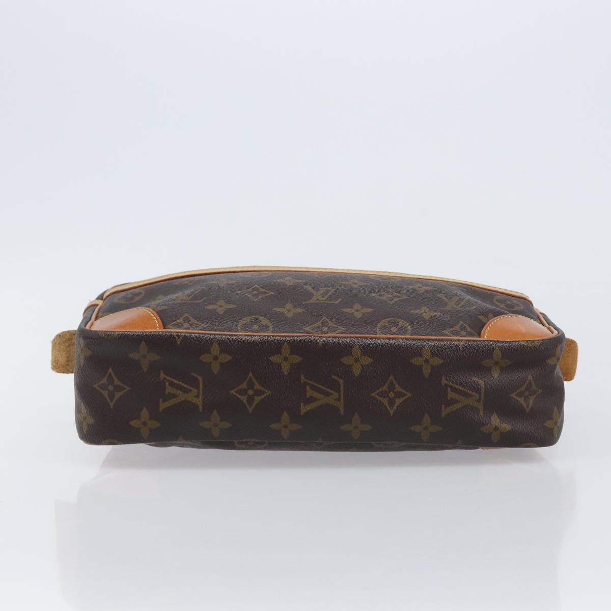 LOUIS VUITTON Monogram Compiegne 28 Clutch Bag M51845 LV Auth ep16150
