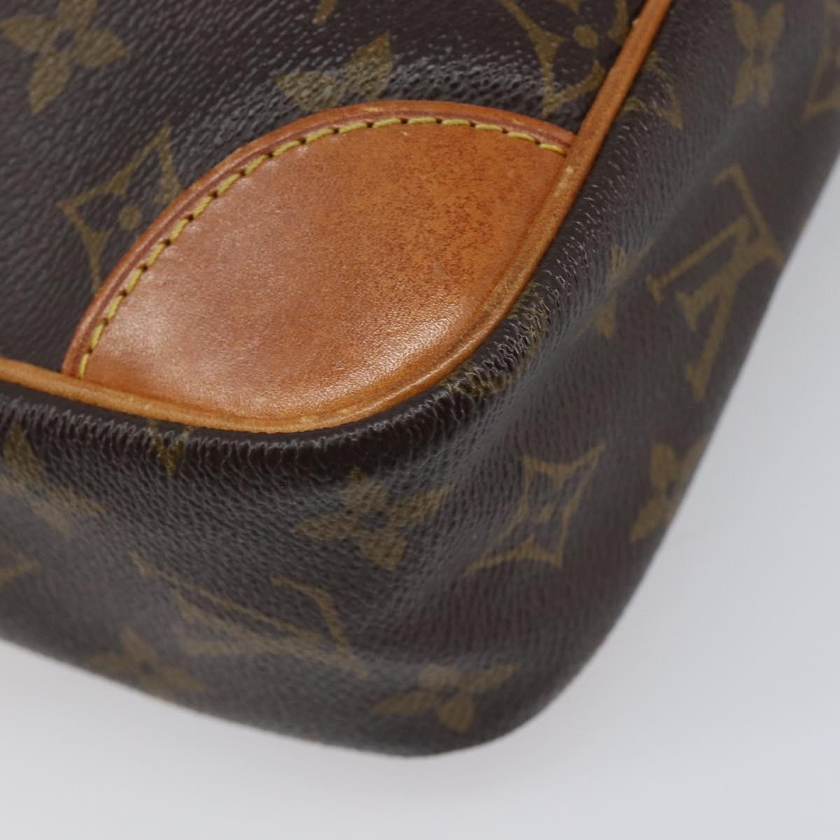 LOUIS VUITTON Monogram Compiegne 28 Clutch Bag M51845 LV Auth ep16150