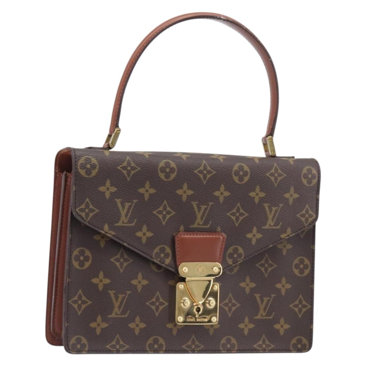 LOUIS VUITTON Monogram Concorde Hand Bag M51190 LV Auth ep16151A