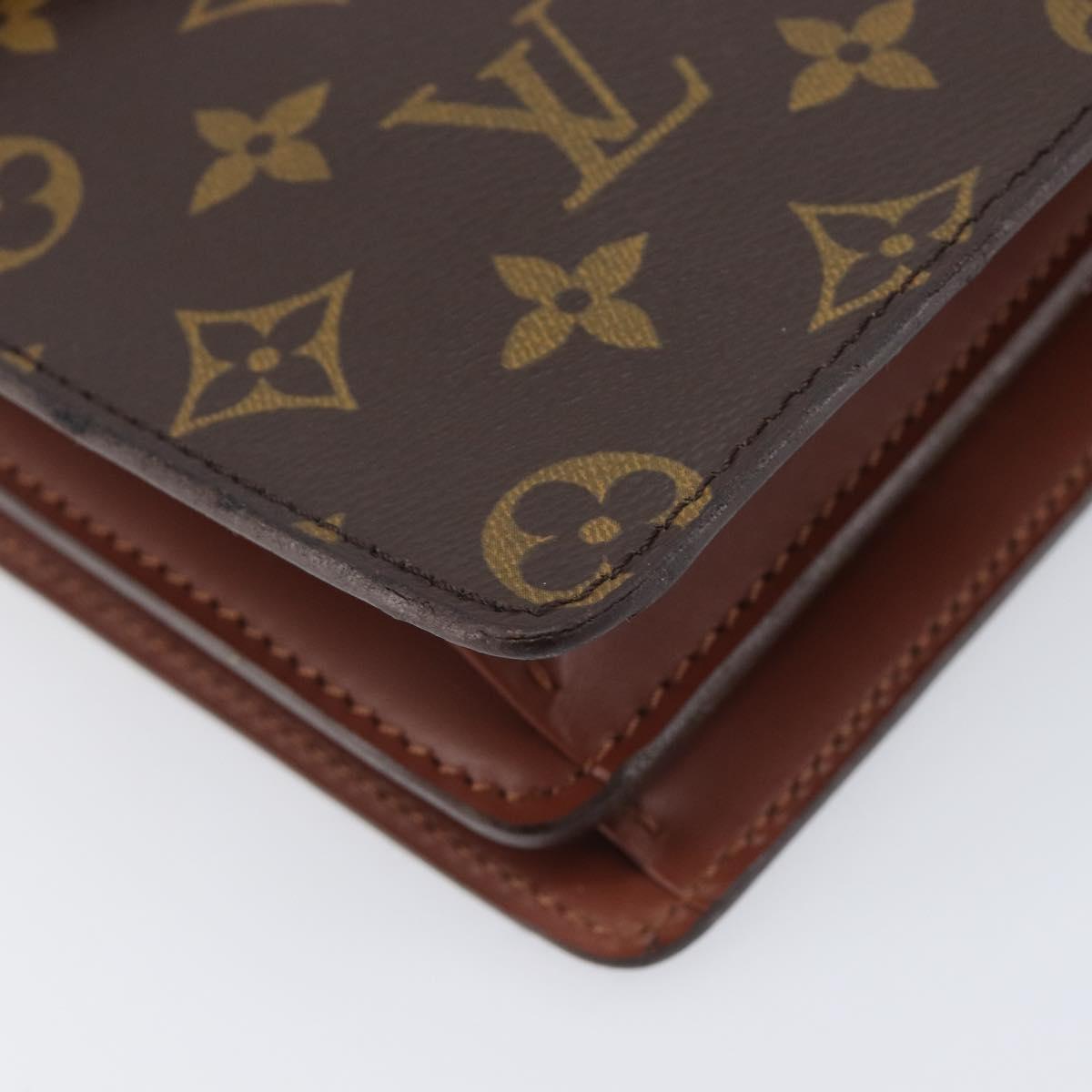 LOUIS VUITTON Monogram Concorde Hand Bag M51190 LV Auth ep16151A