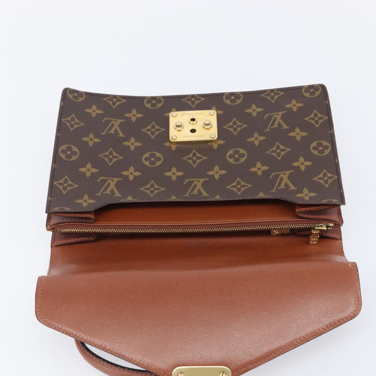LOUIS VUITTON Monogram Concorde Hand Bag M51190 LV Auth ep16151A