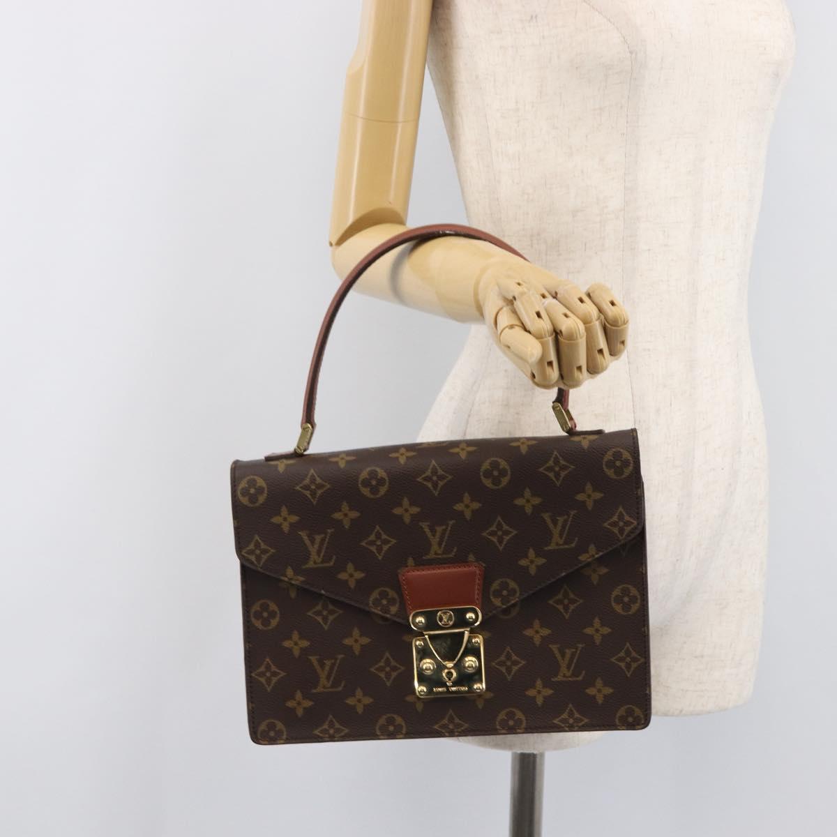 LOUIS VUITTON Monogram Concorde Hand Bag M51190 LV Auth ep16151A