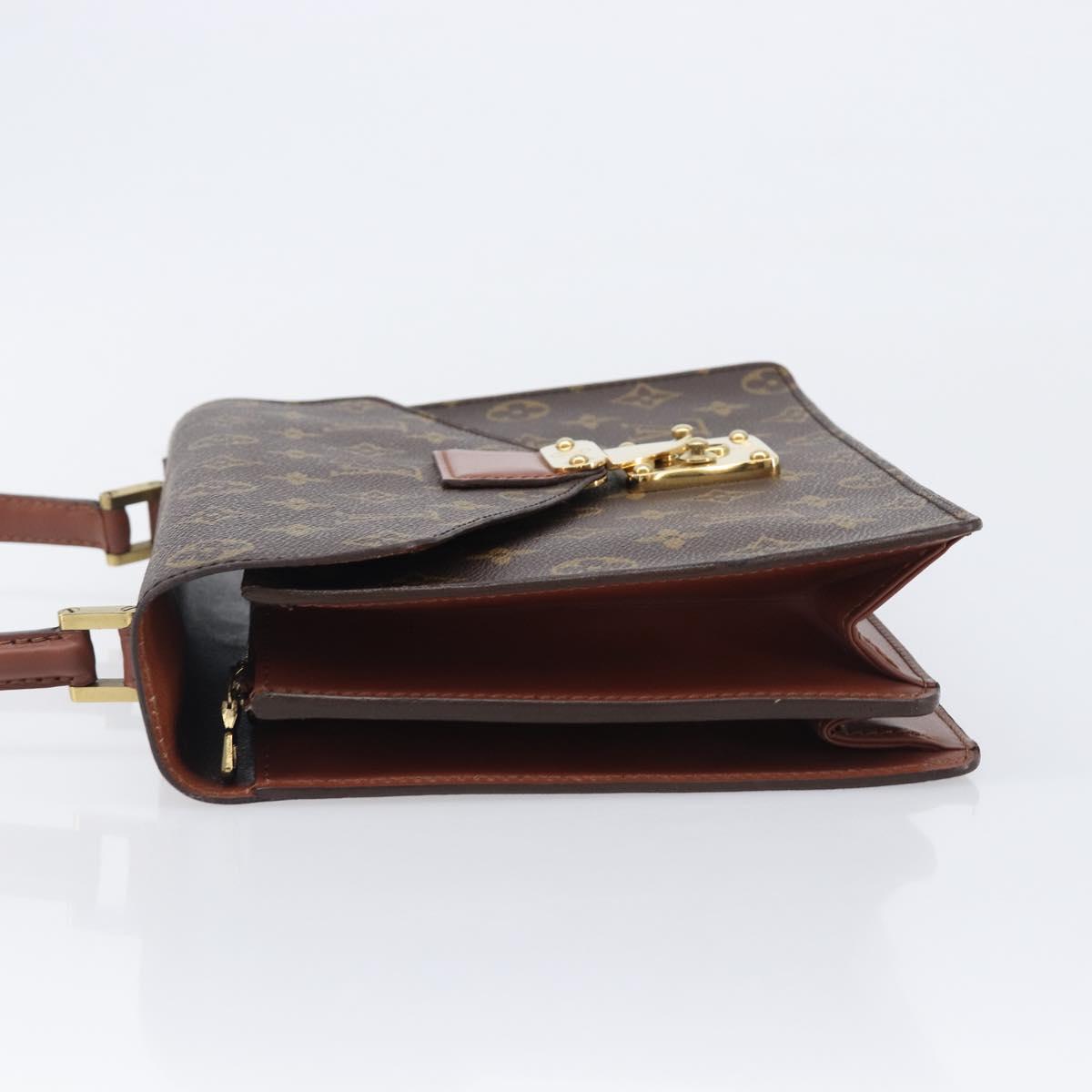 LOUIS VUITTON Monogram Concorde Hand Bag M51190 LV Auth ep16151A