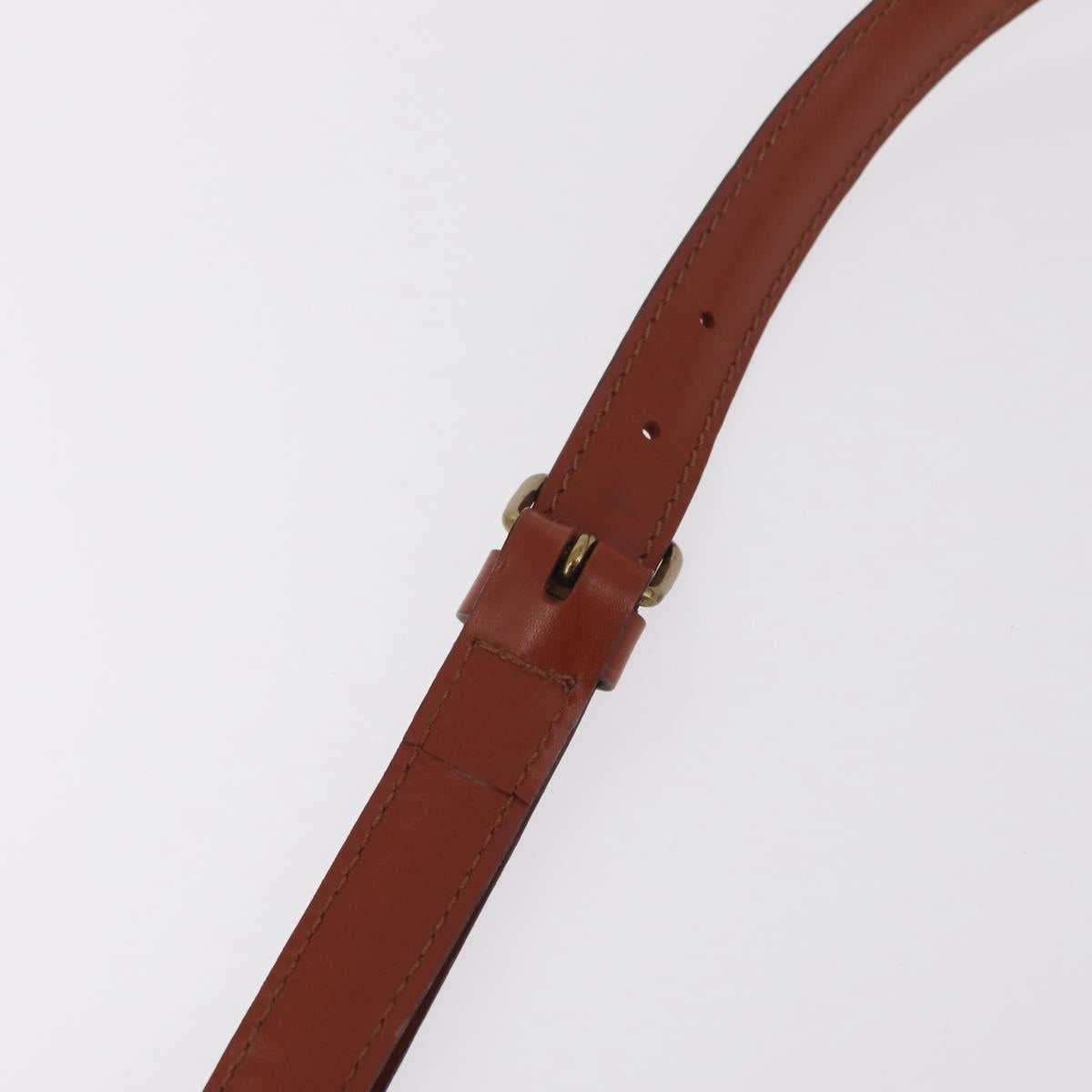 LOUIS VUITTON Epi Biface Hand Bag 2way Brown M52323 LV Auth ep16152