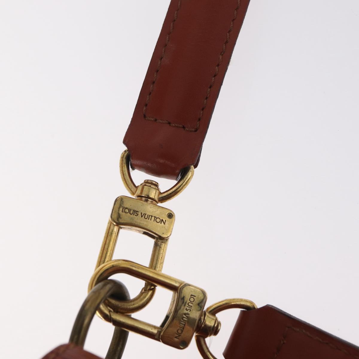 LOUIS VUITTON Epi Biface Hand Bag 2way Brown M52323 LV Auth ep16152