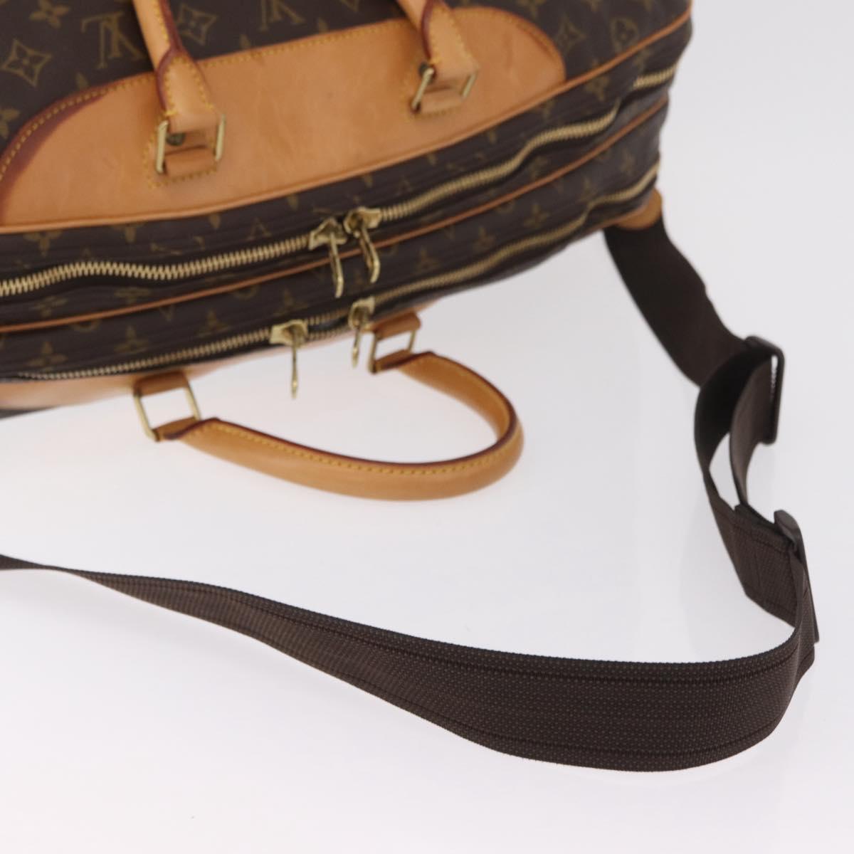 LOUIS VUITTON Monogram Alize de Poche Boston Bag 2way M41392 LV Auth ep16167