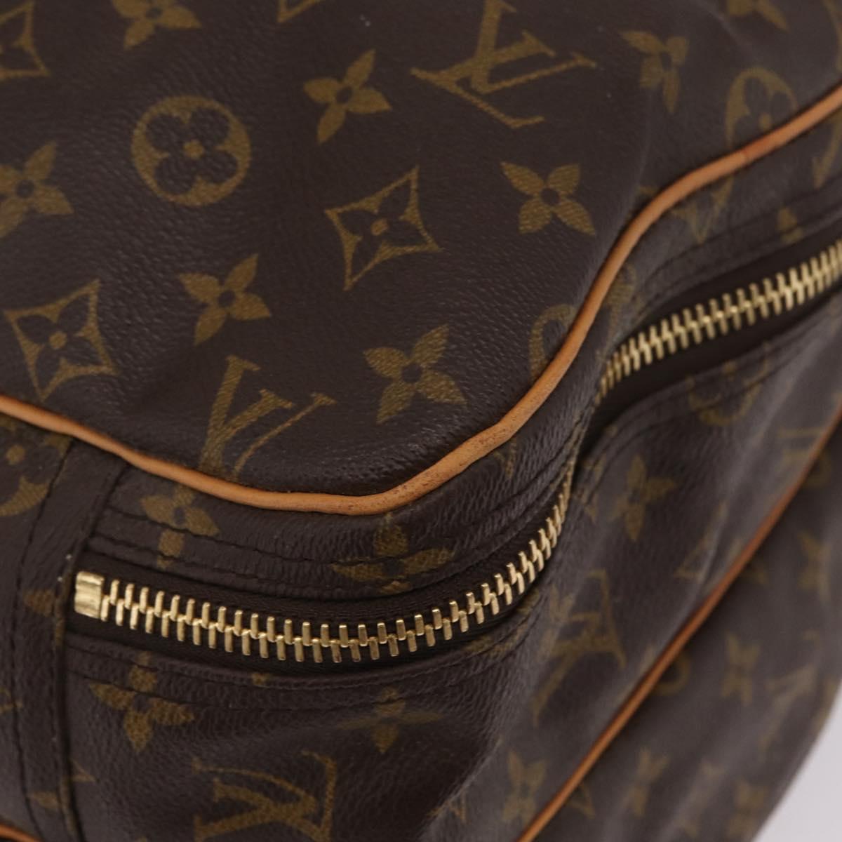LOUIS VUITTON Monogram Alize de Poche Boston Bag 2way M41392 LV Auth ep16167