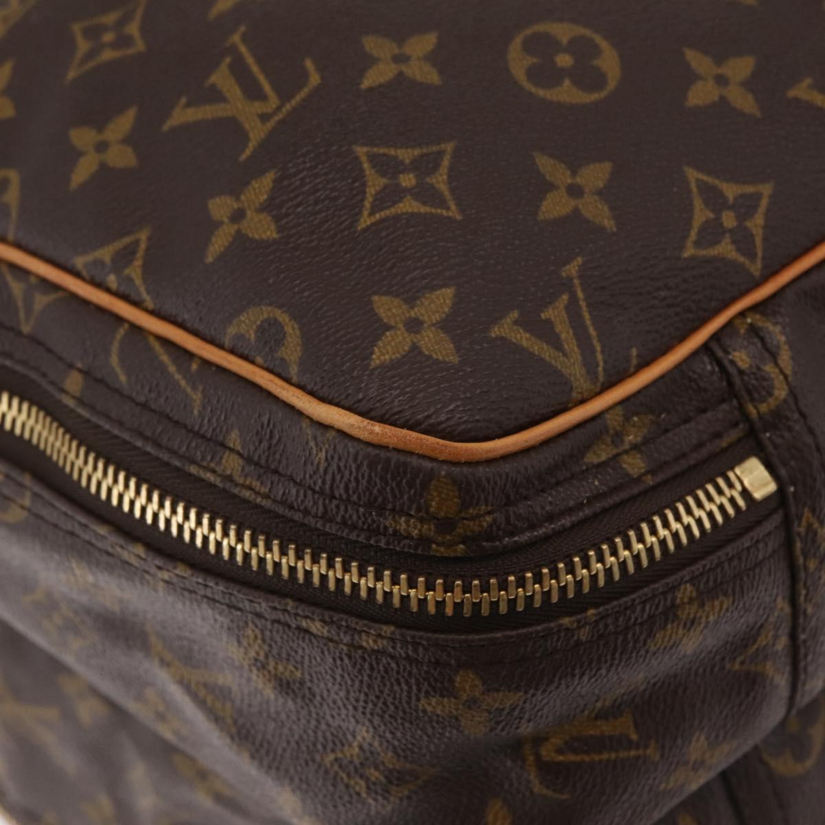 LOUIS VUITTON Monogram Alize de Poche Boston Bag 2way M41392 LV Auth ep16167