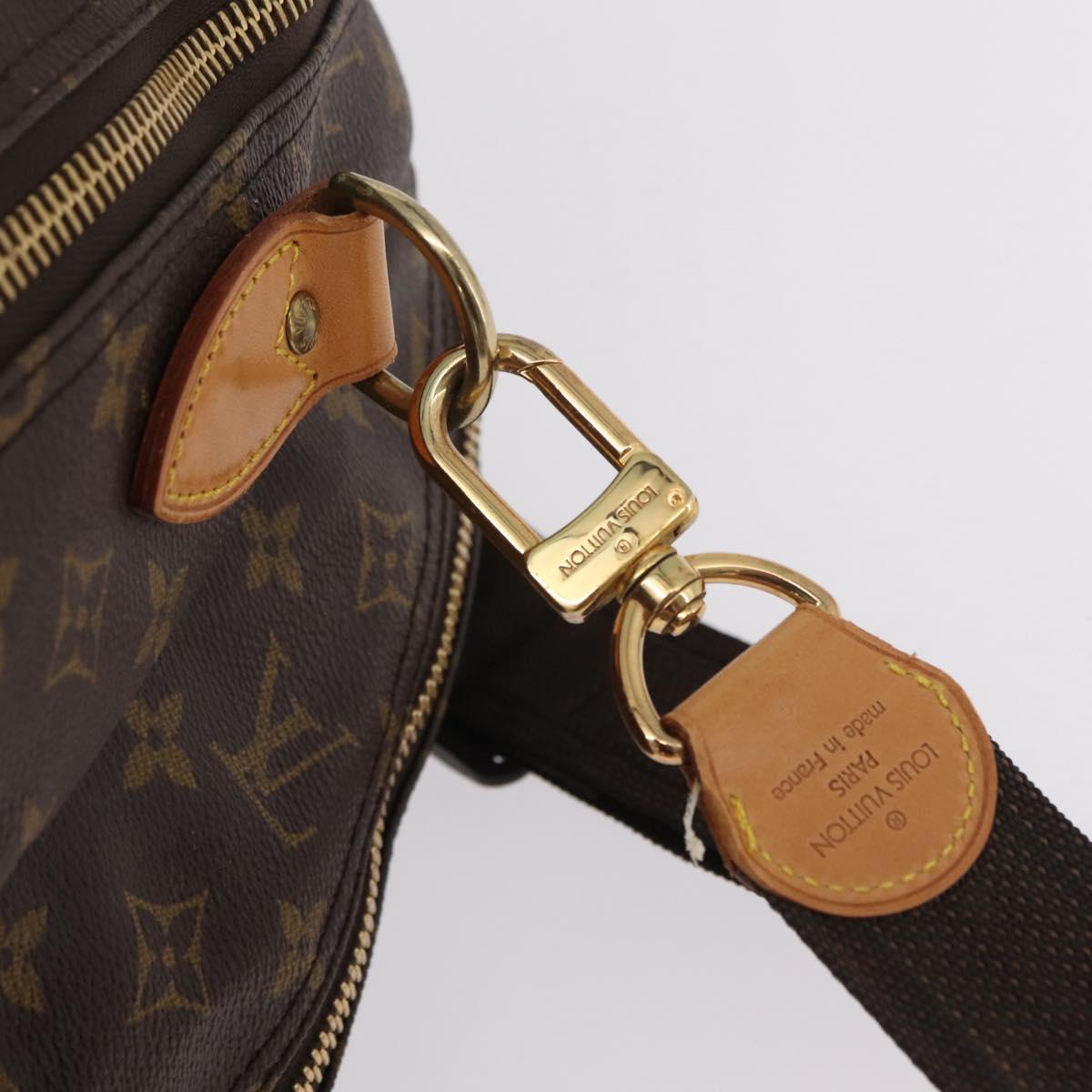LOUIS VUITTON Monogram Alize de Poche Boston Bag 2way M41392 LV Auth ep16167