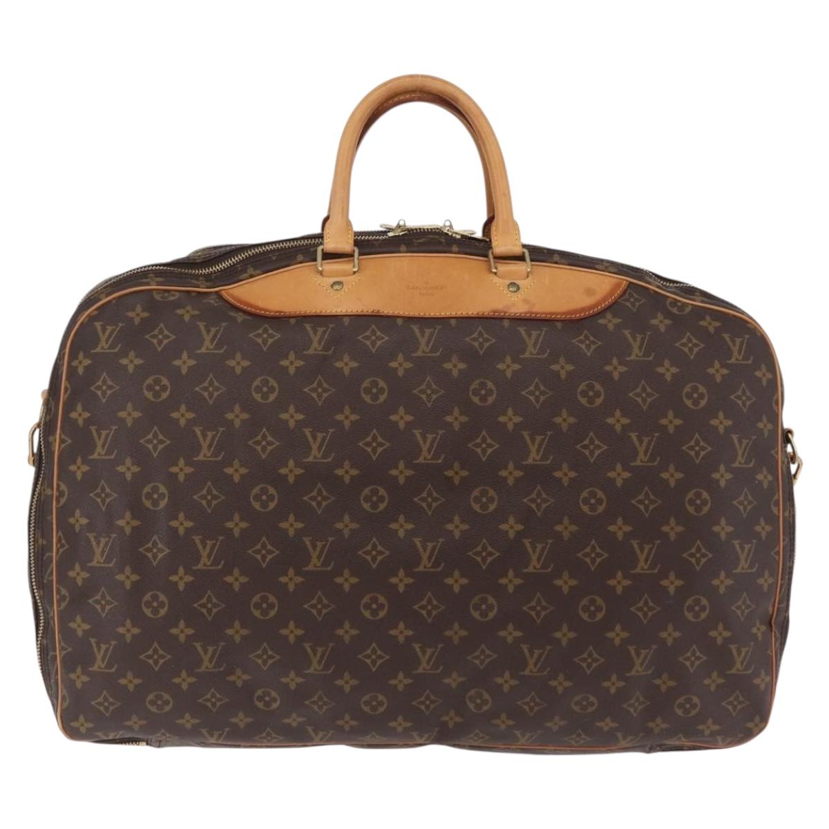 LOUIS VUITTON Monogram Alize de Poche Boston Bag 2way M41392 LV Auth ep16167