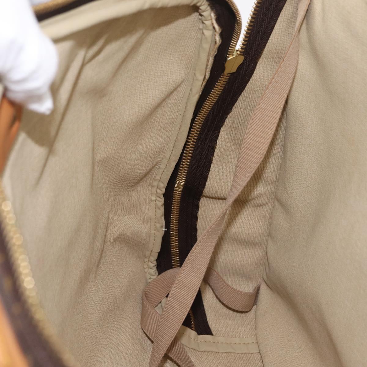 LOUIS VUITTON Monogram Alize de Poche Boston Bag 2way M41392 LV Auth ep16167