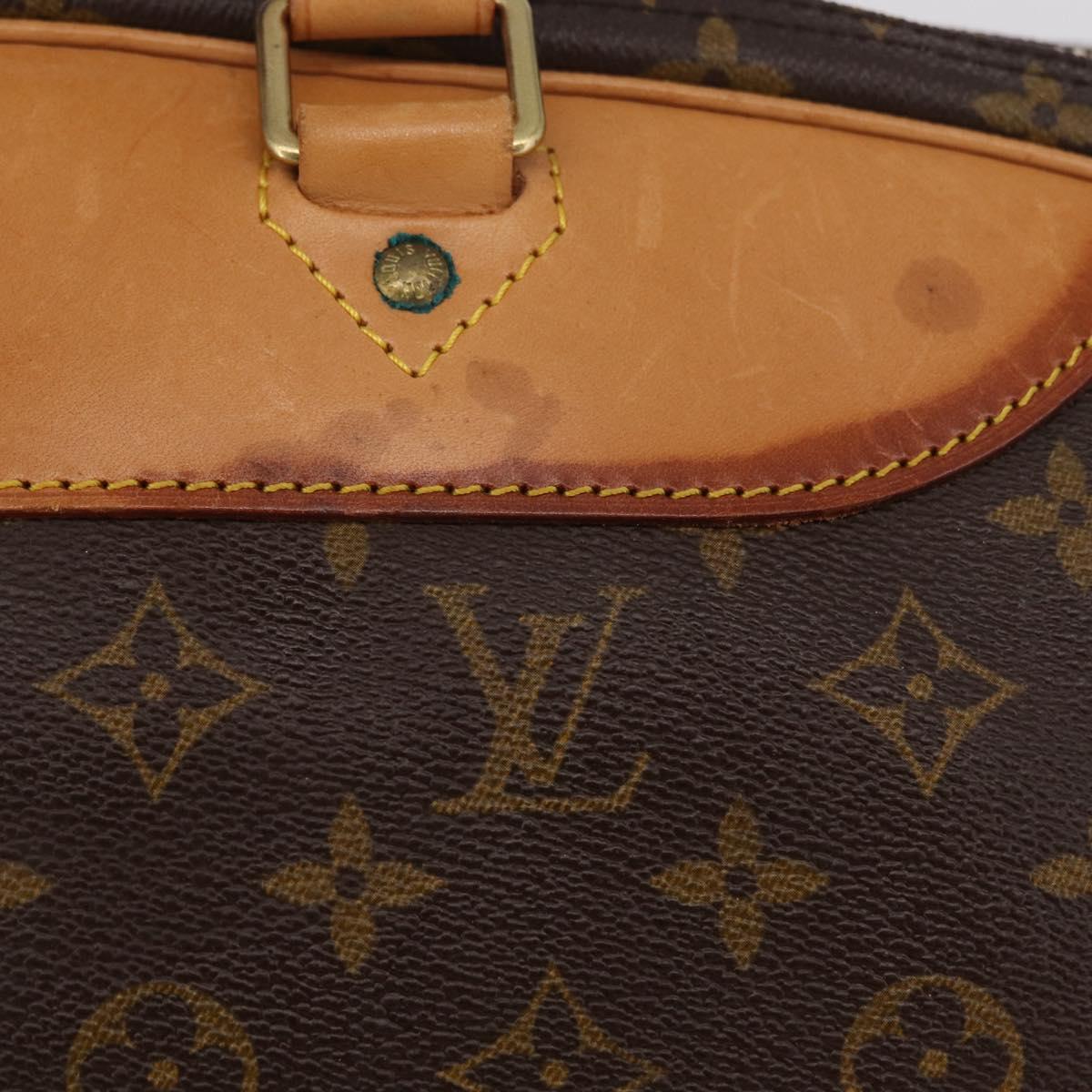 LOUIS VUITTON Monogram Alize de Poche Boston Bag 2way M41392 LV Auth ep16167