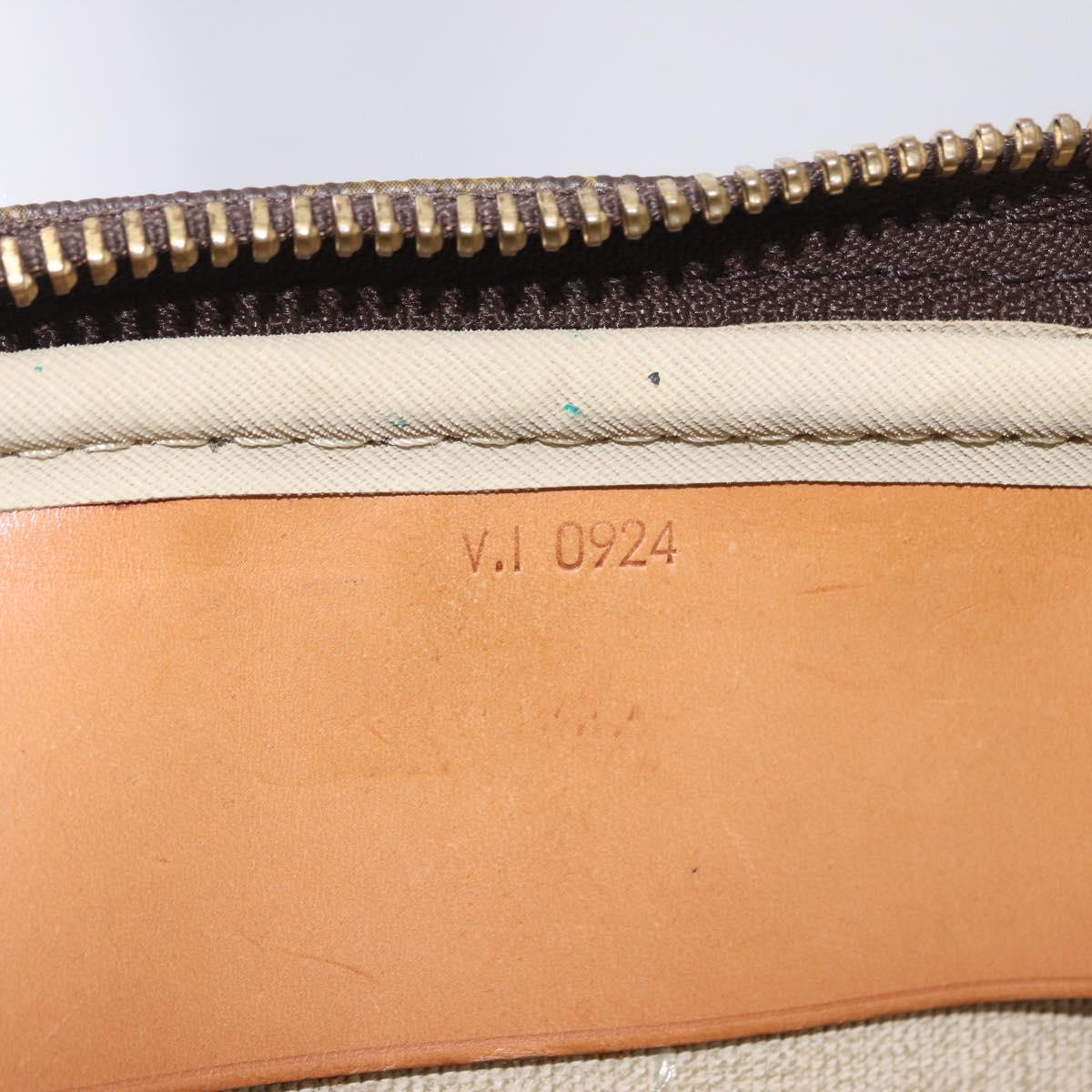 LOUIS VUITTON Monogram Alize de Poche Boston Bag 2way M41392 LV Auth ep16167