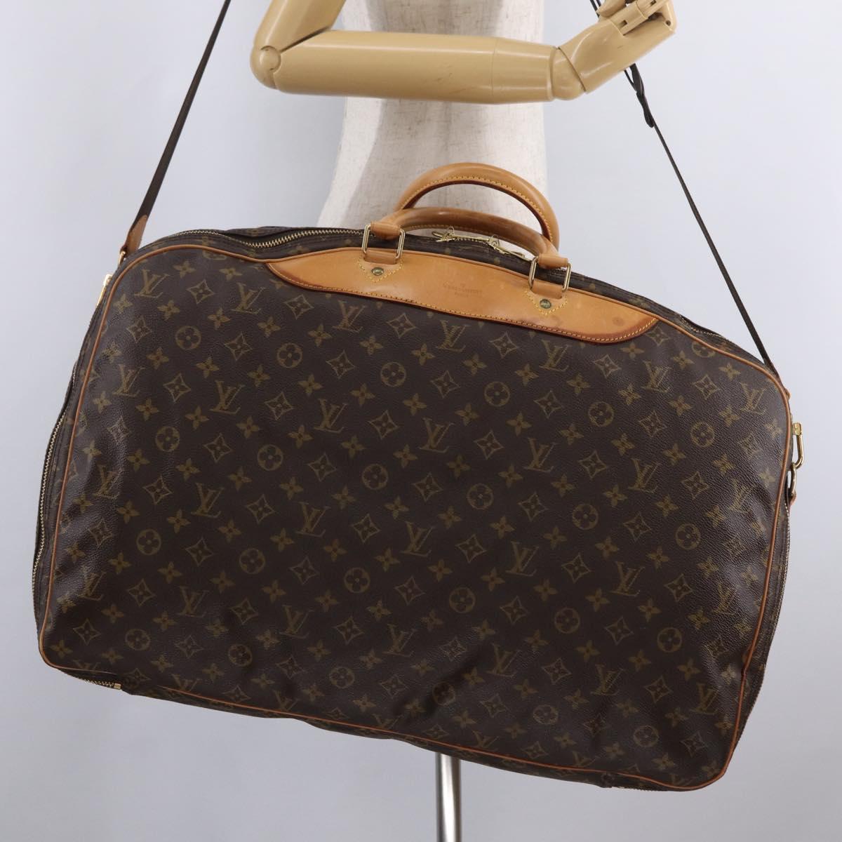 LOUIS VUITTON Monogram Alize de Poche Boston Bag 2way M41392 LV Auth ep16167