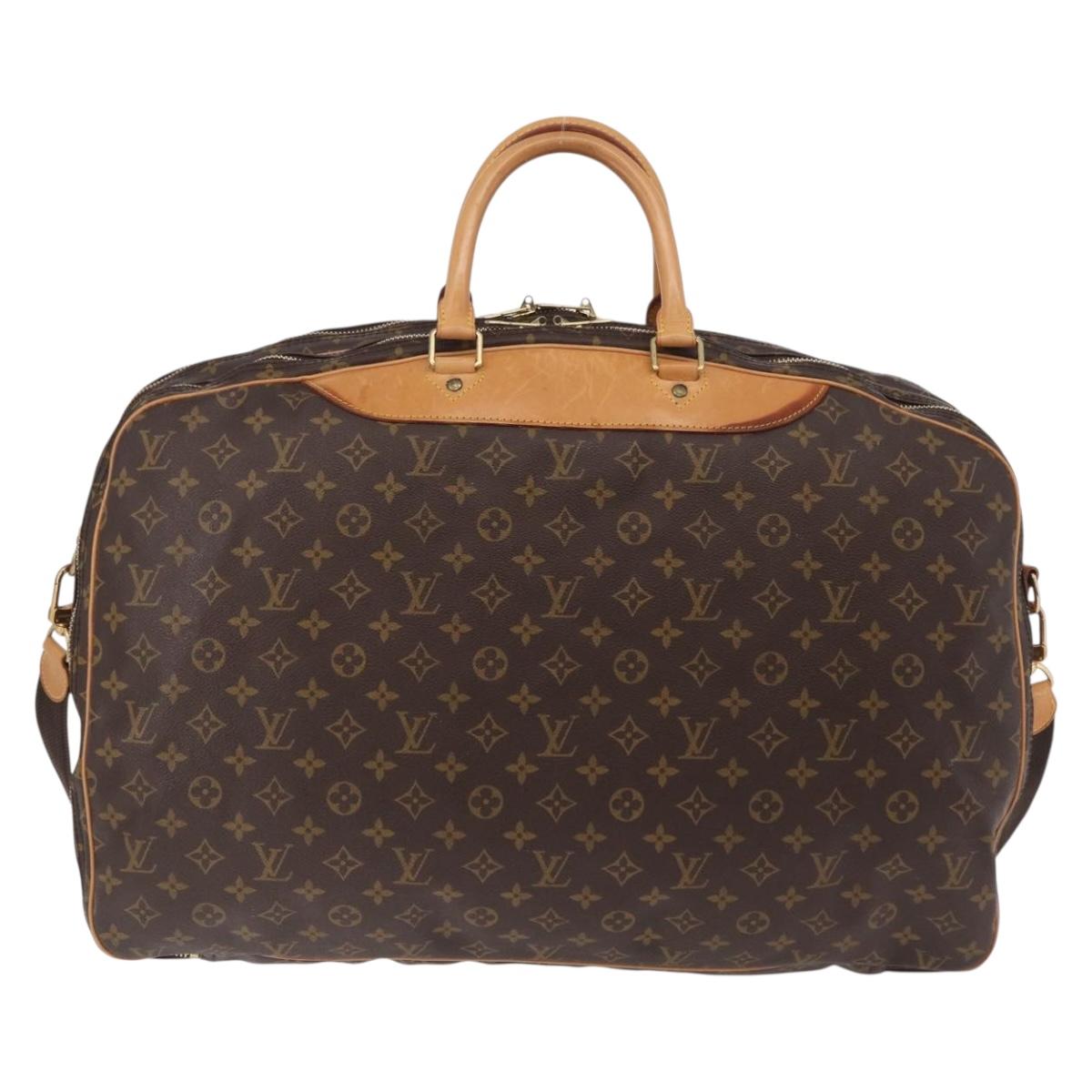 LOUIS VUITTON Monogram Alize de Poche Boston Bag 2way M41392 LV Auth ep16167