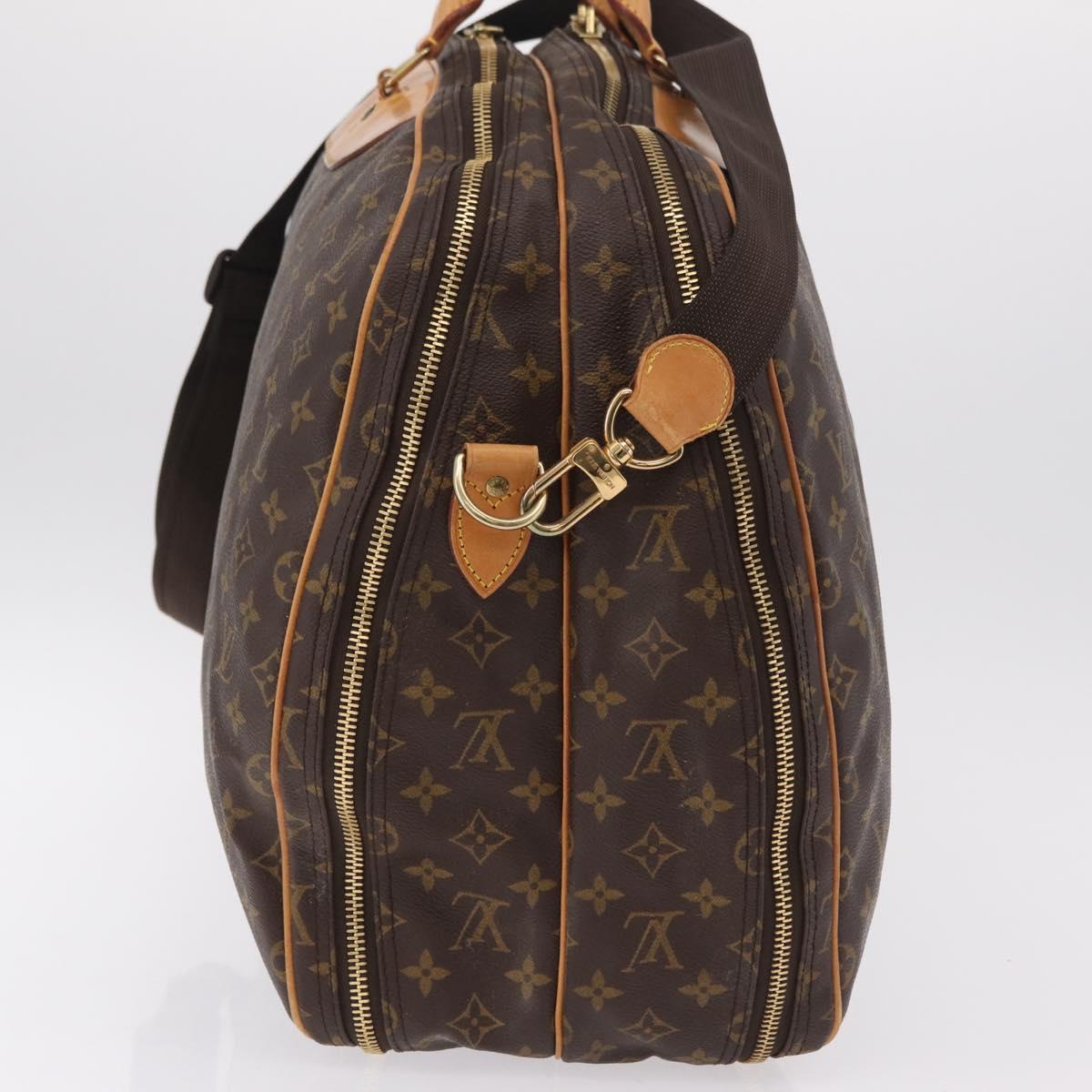 LOUIS VUITTON Monogram Alize de Poche Boston Bag 2way M41392 LV Auth ep16167